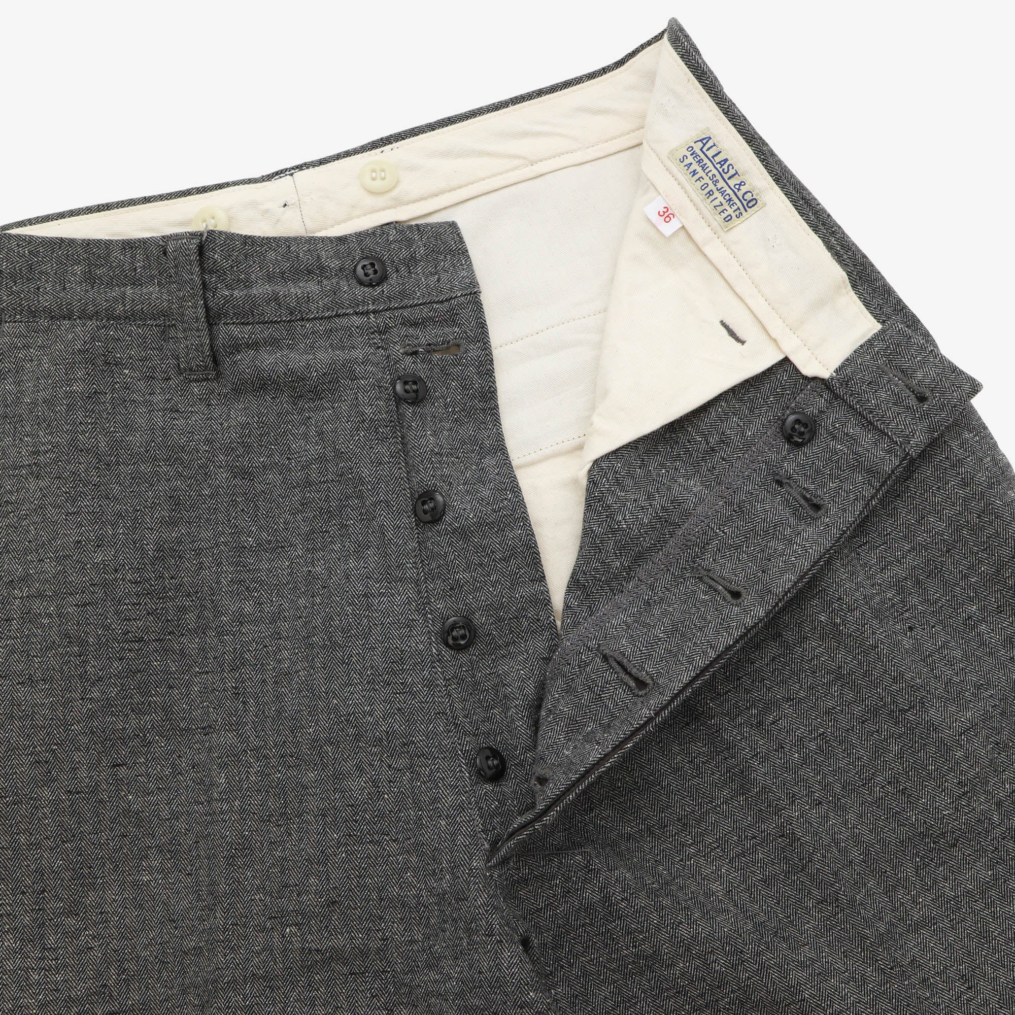 Herringbone Twill Dress Trouser (32W X 31L)