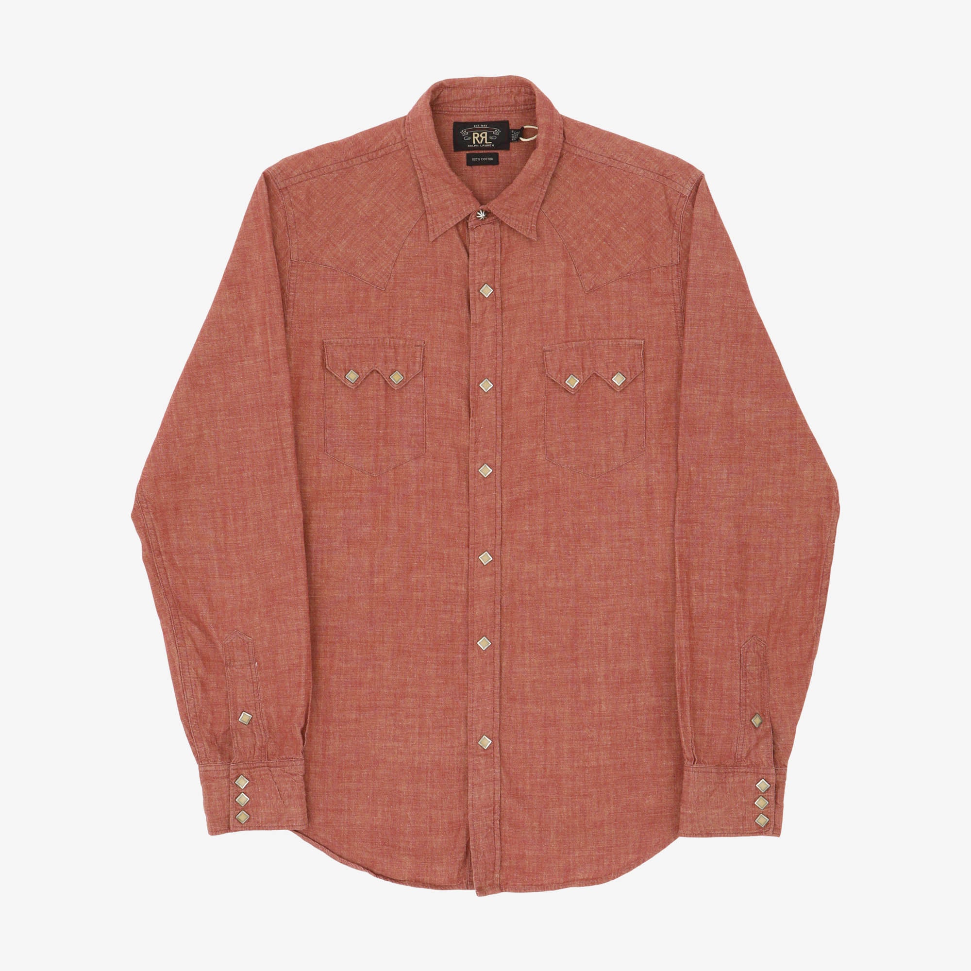 Sawtooth Chambray Western Shirt