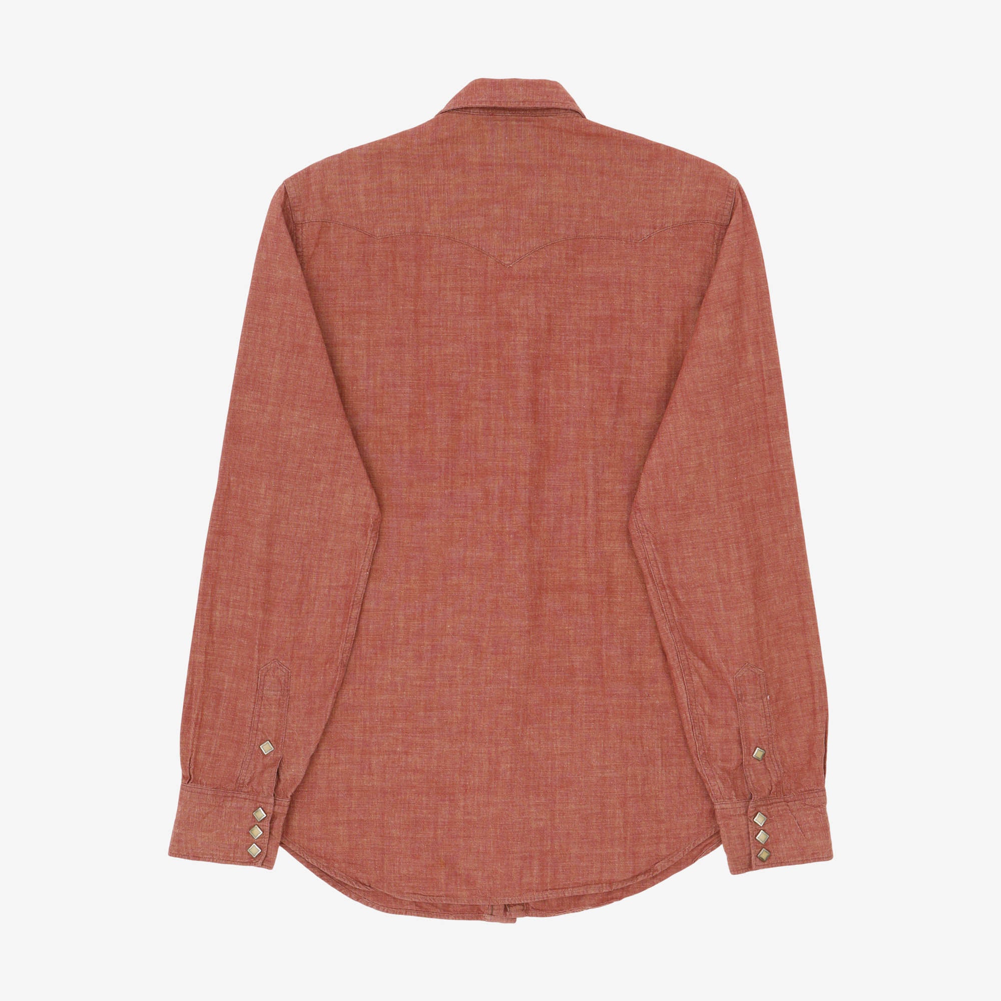 Sawtooth Chambray Western Shirt