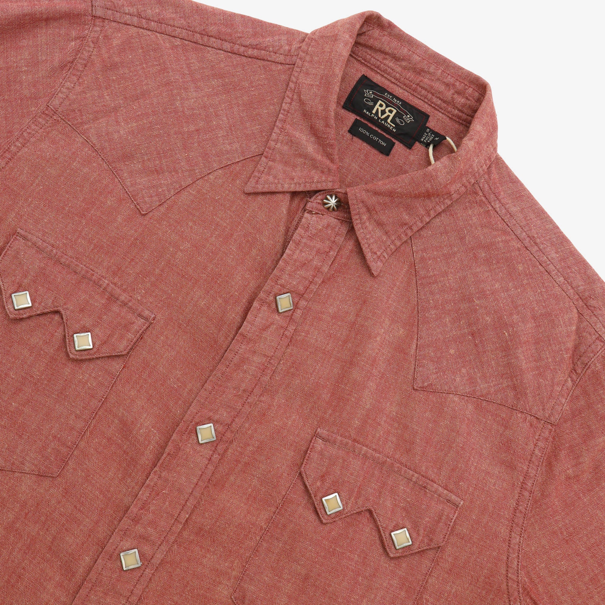 Sawtooth Chambray Western Shirt