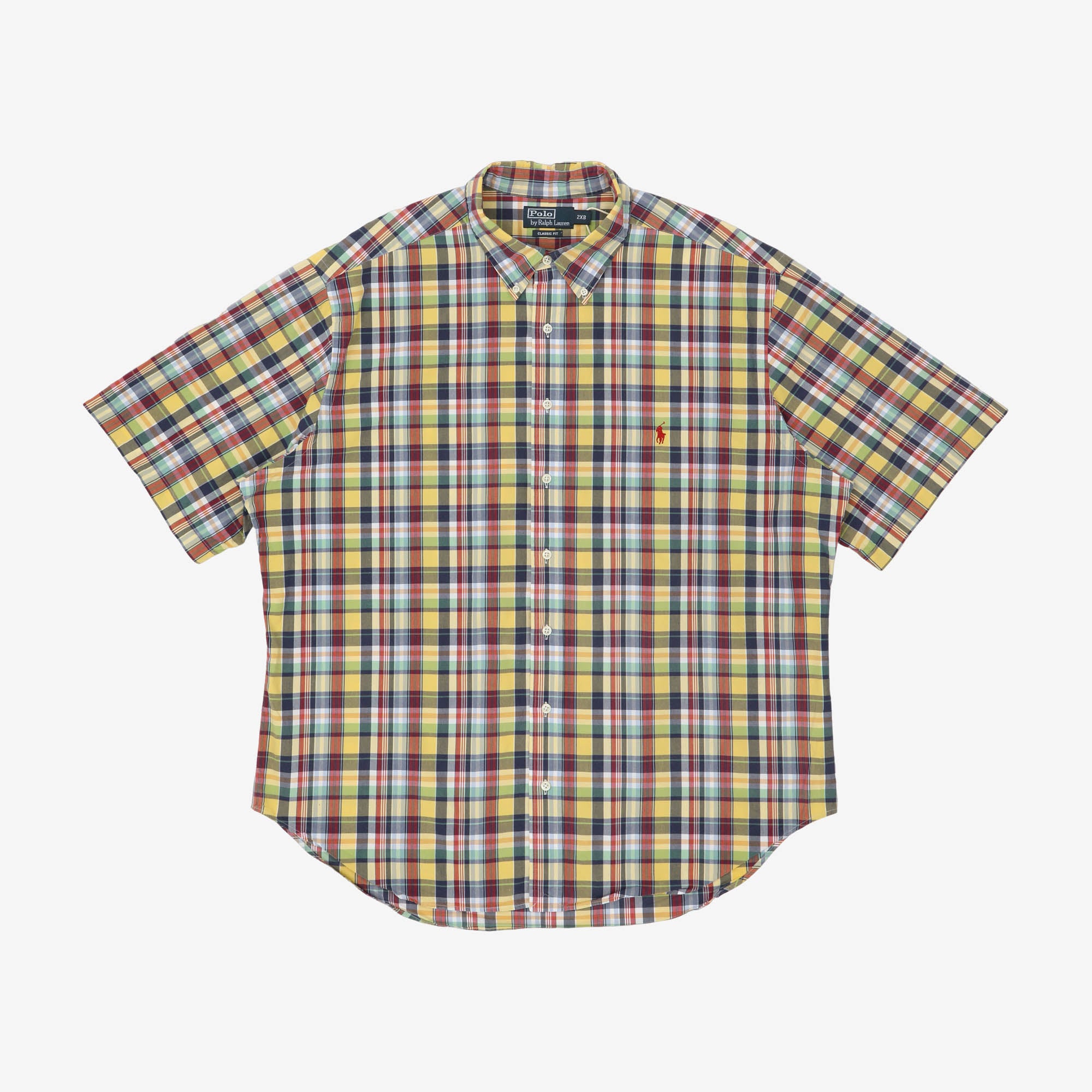 Vintage Madras BD SS Shirt