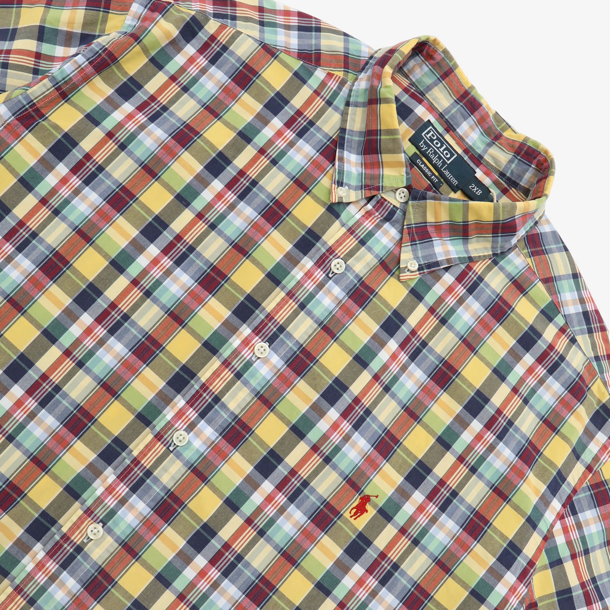 Vintage Madras BD SS Shirt