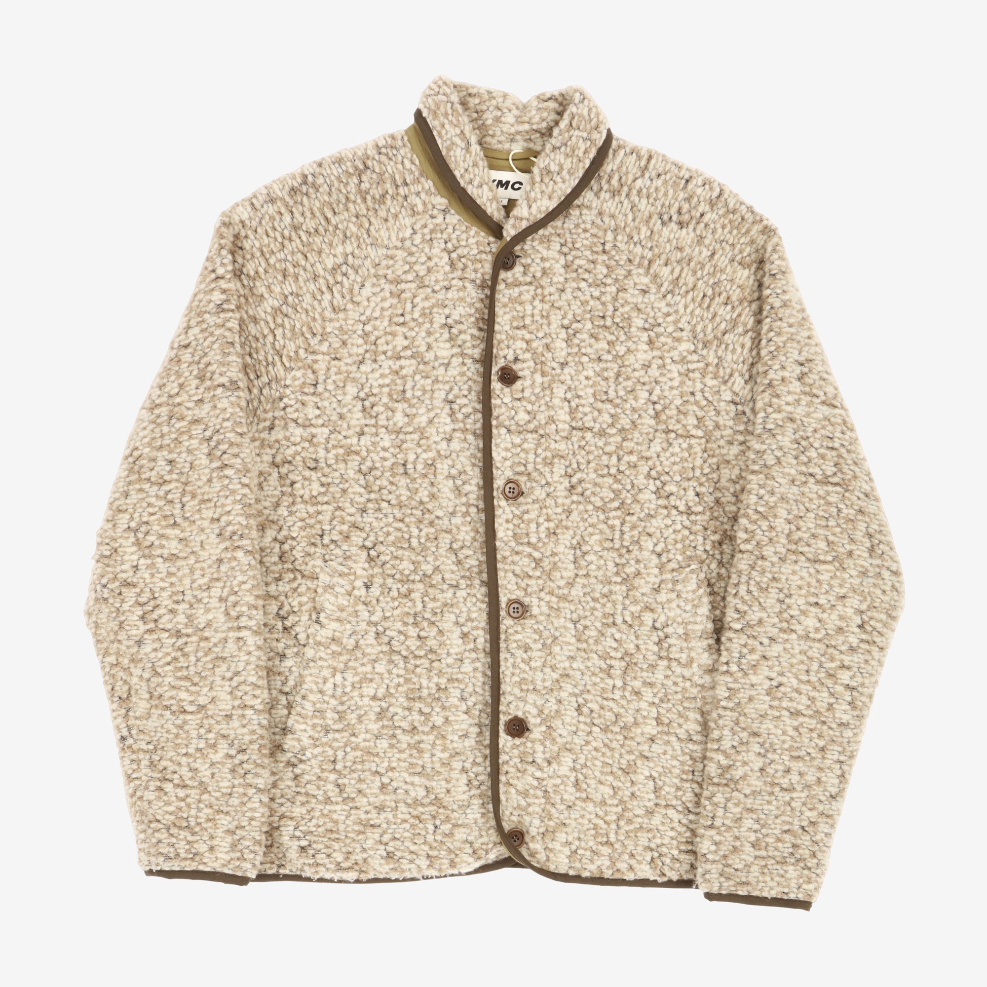 Marl Wool Fleece Beach Jacket