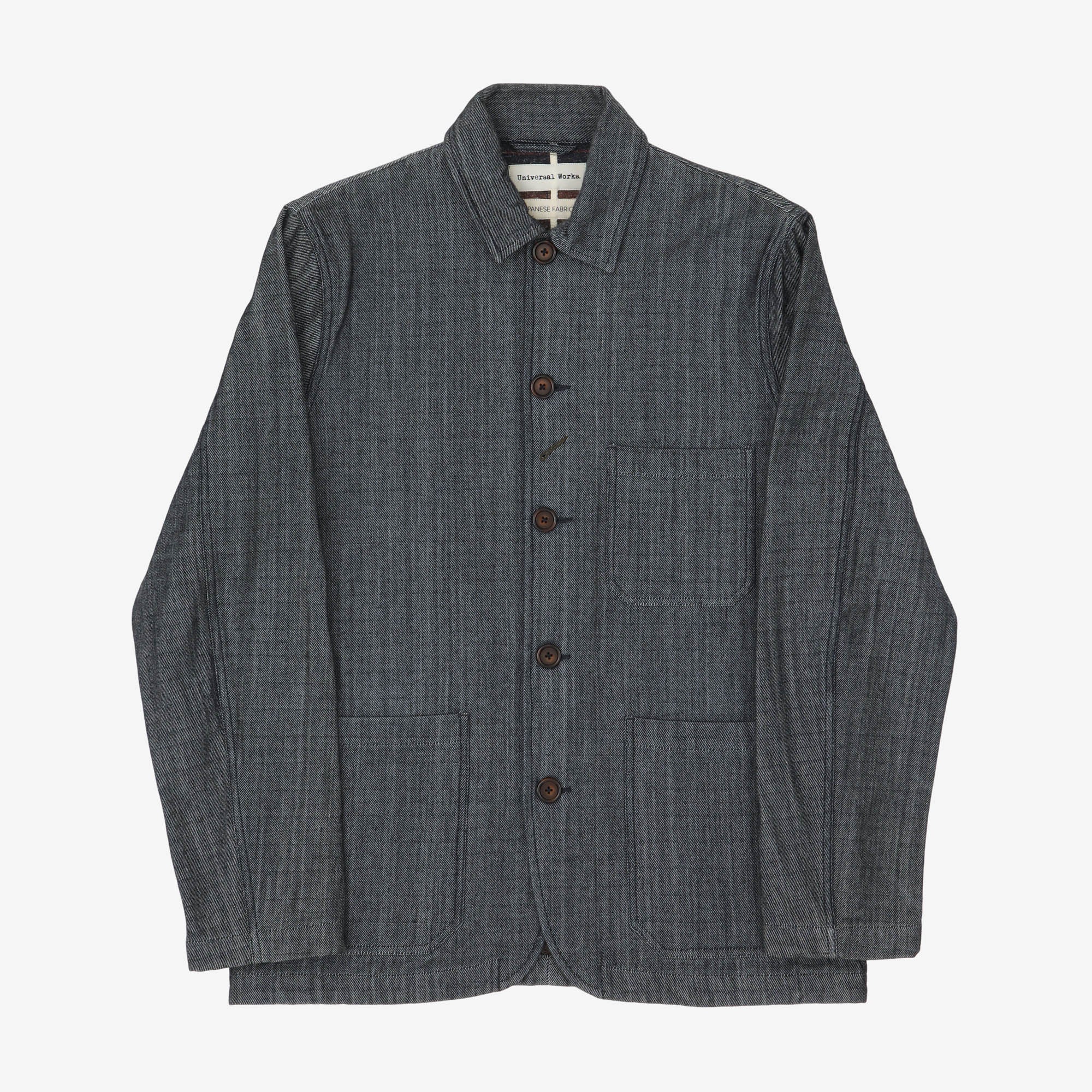 Blanket Lined Denim Bakers Chore Jacket
