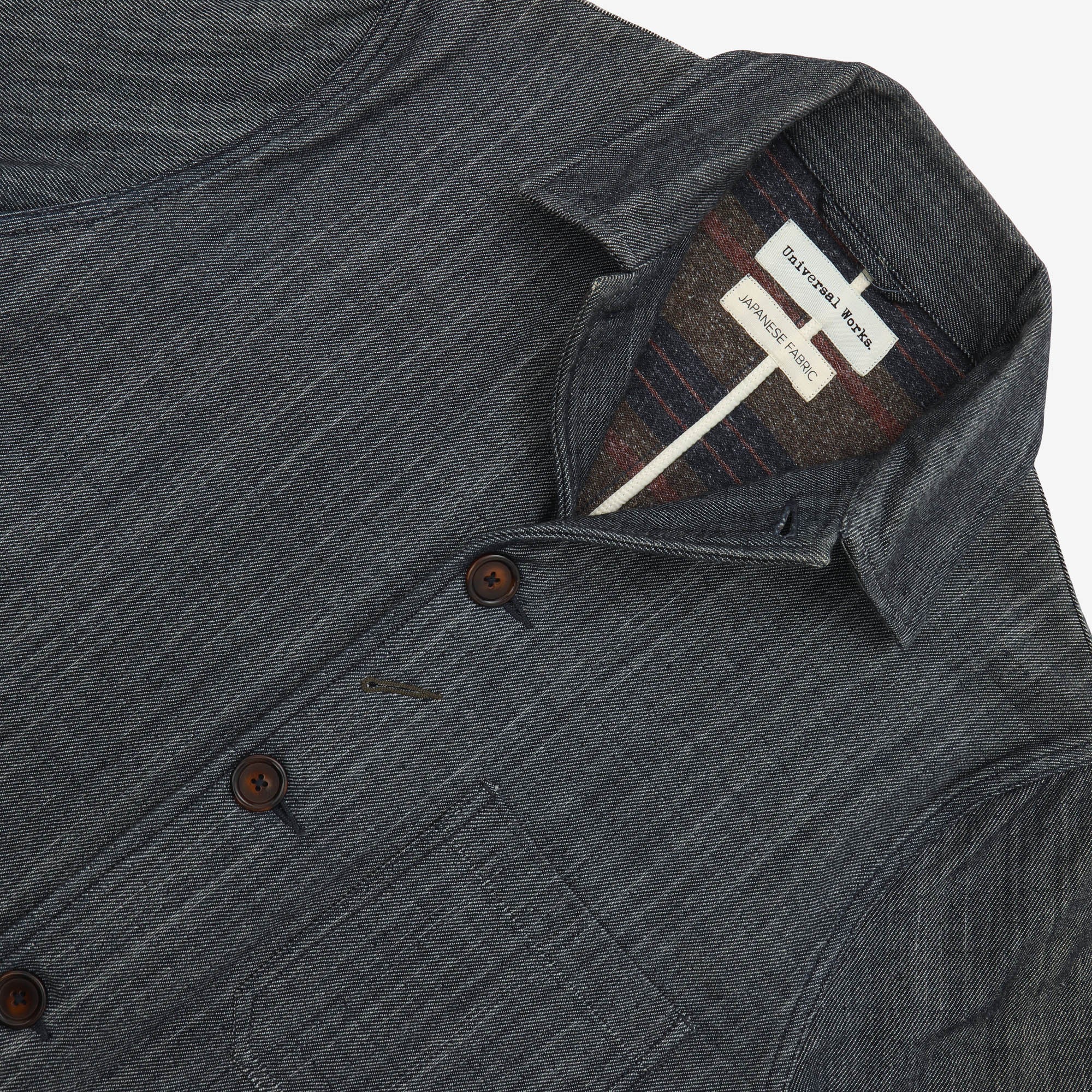 Blanket Lined Denim Bakers Chore Jacket