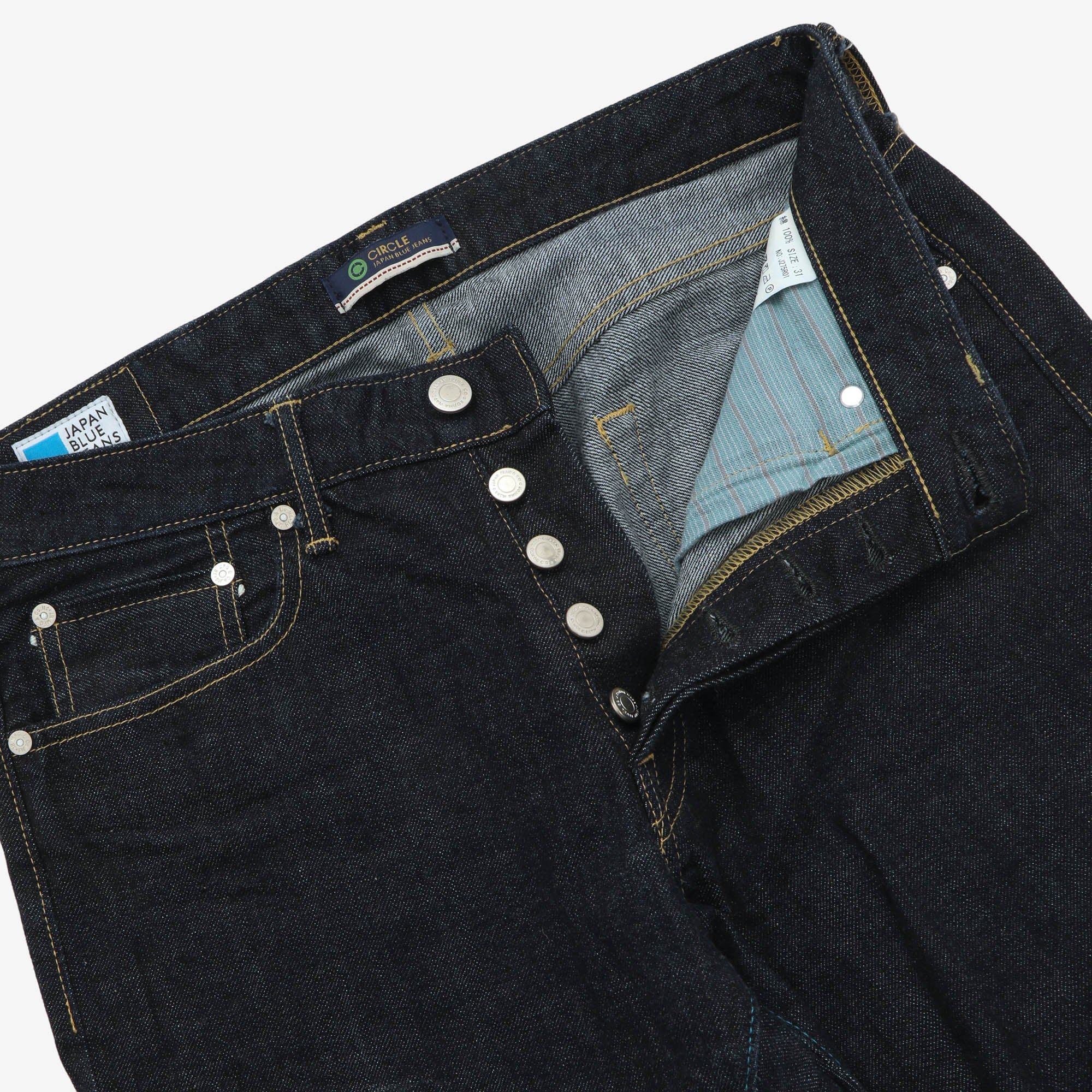 Circle Series Slim Tapered Selvedge Jeans (31W X 31L)