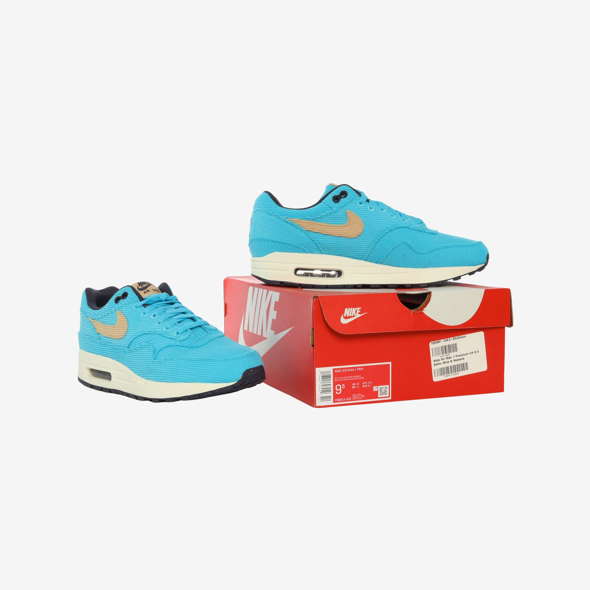 Nike Air Max 1 PRM Corduroy Sneakers