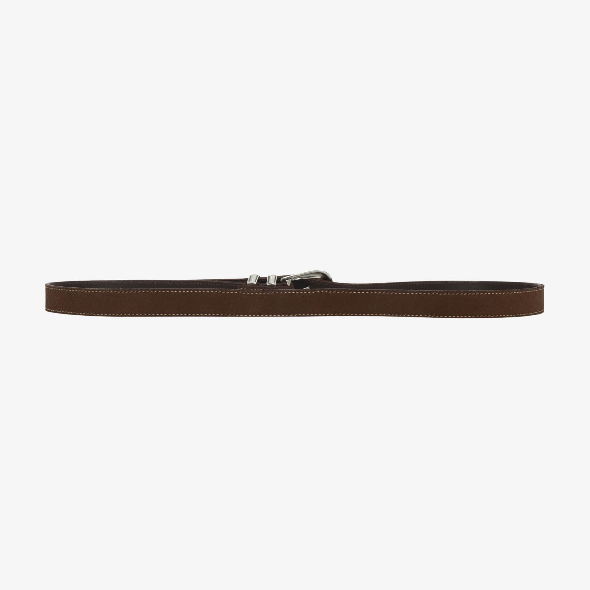 Western Suede Silver Belt