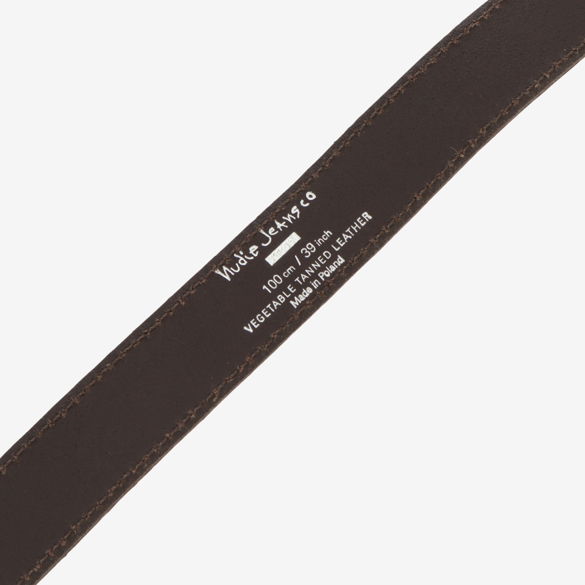 Western Suede Silver Belt