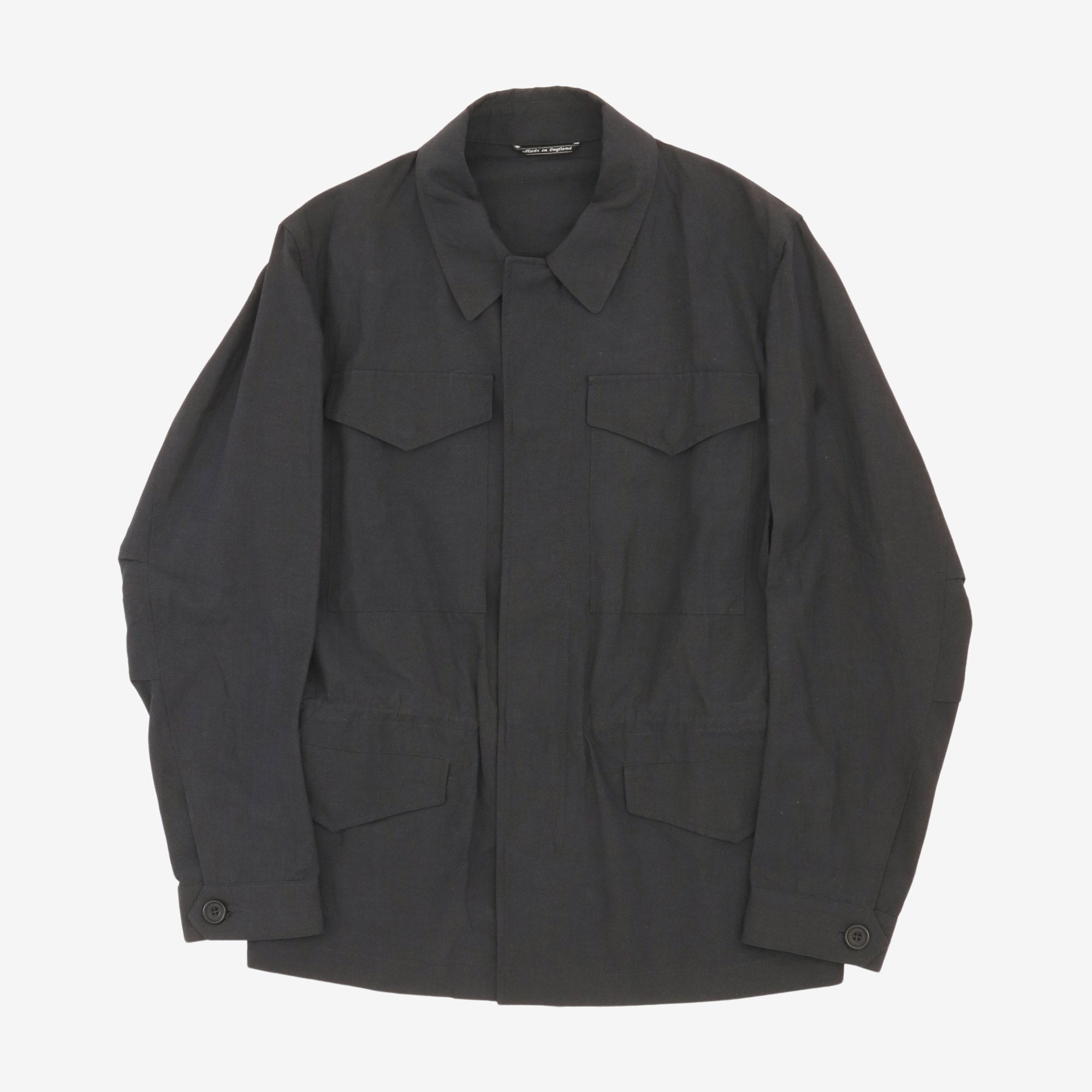Linen Blend Field Jacket