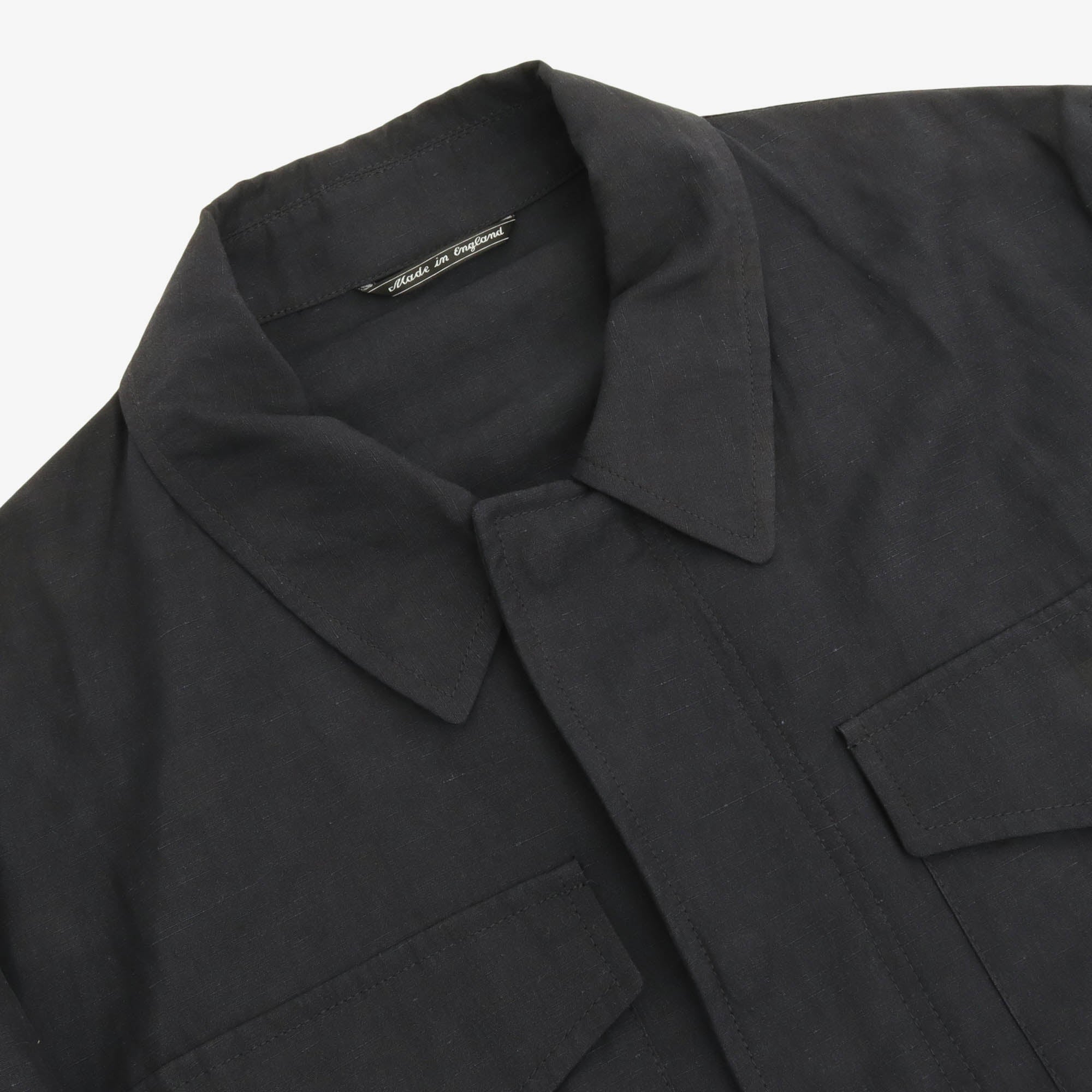 Linen Blend Field Jacket