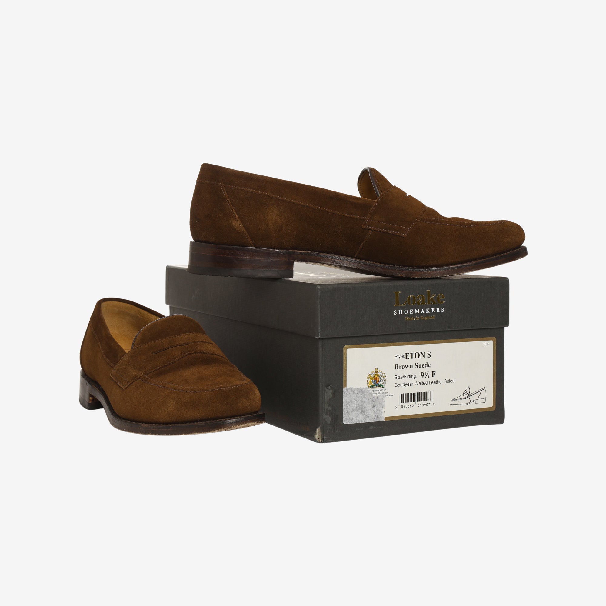 Suede Eton Loafers