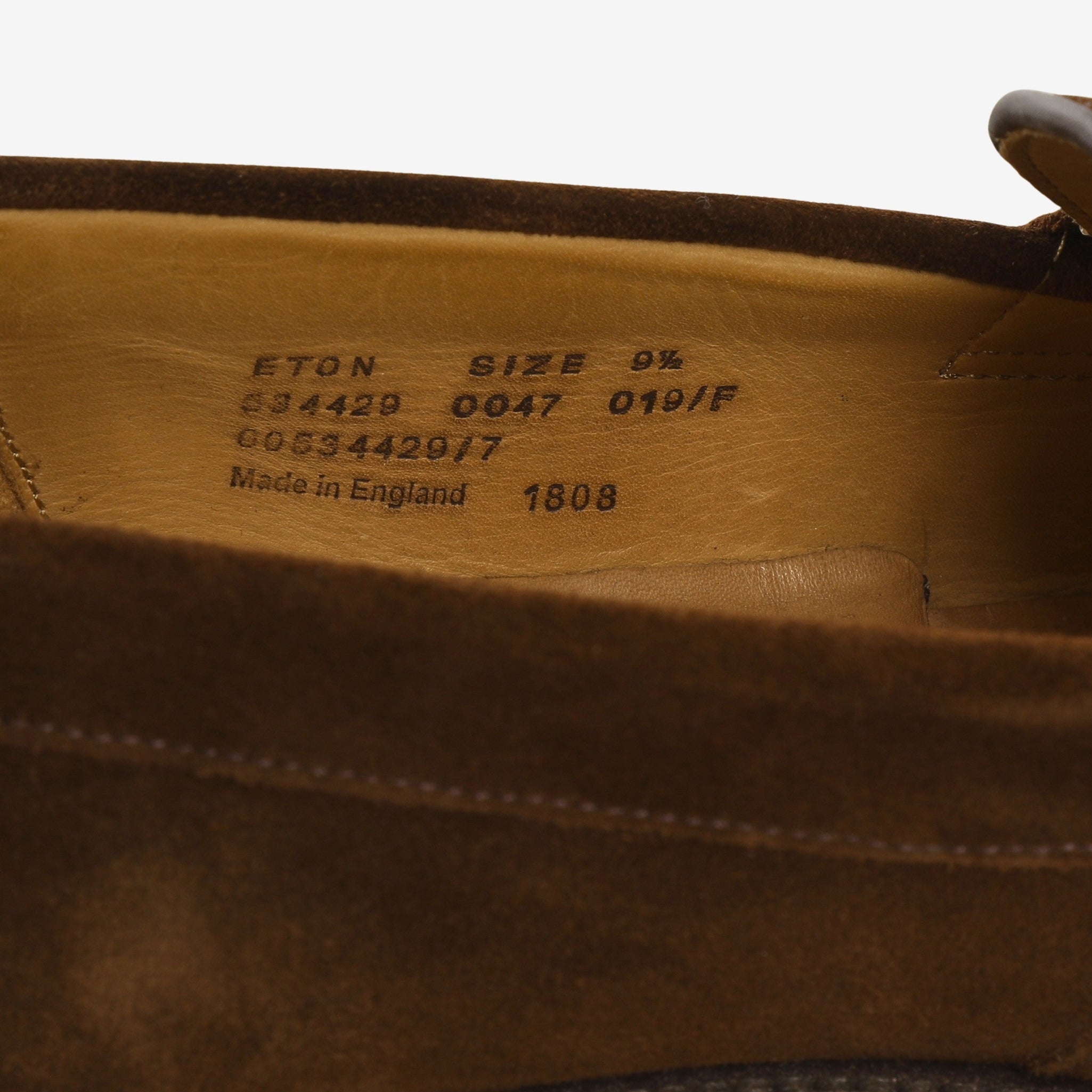 Suede Eton Loafers