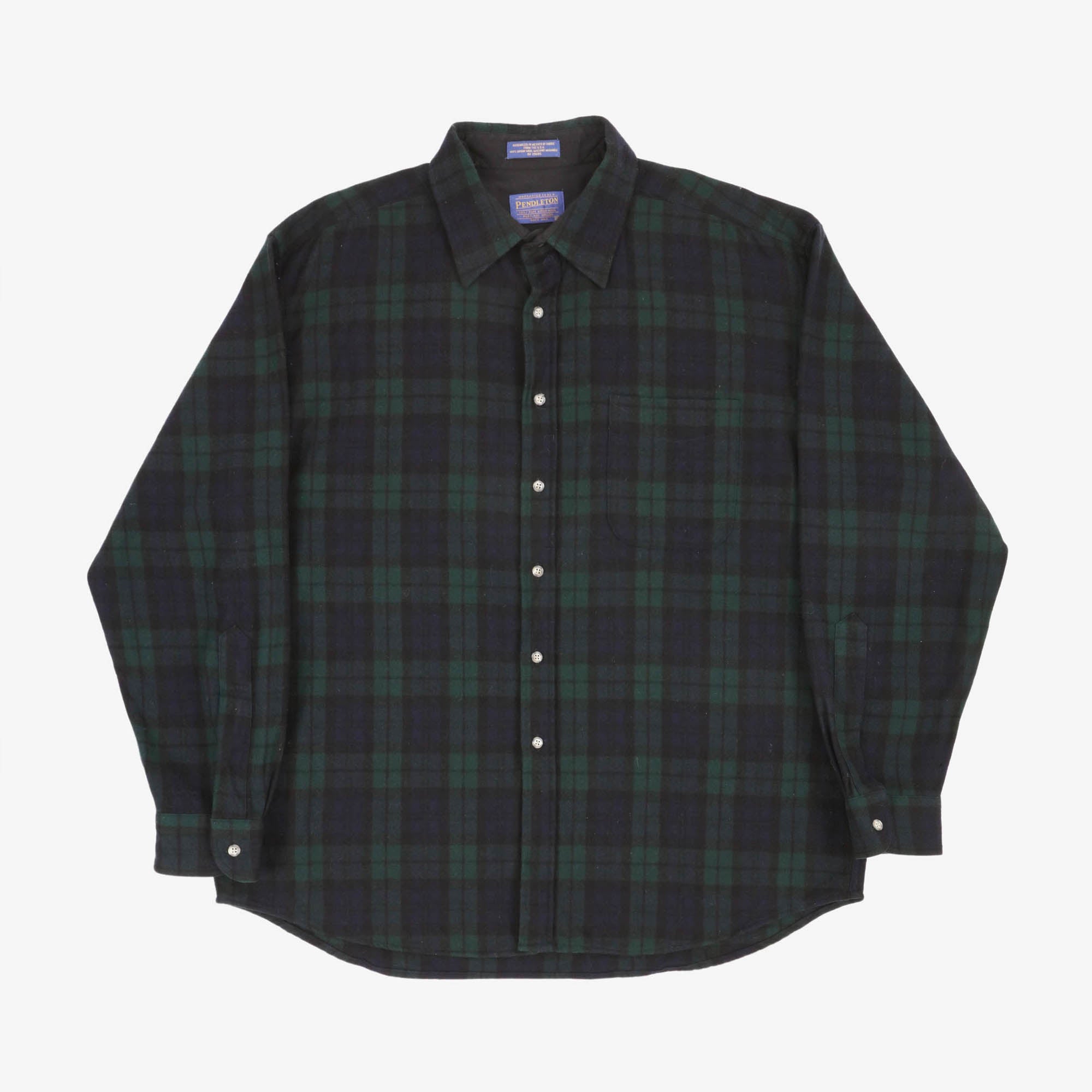 Lodge Wool Plaid Check Shirt