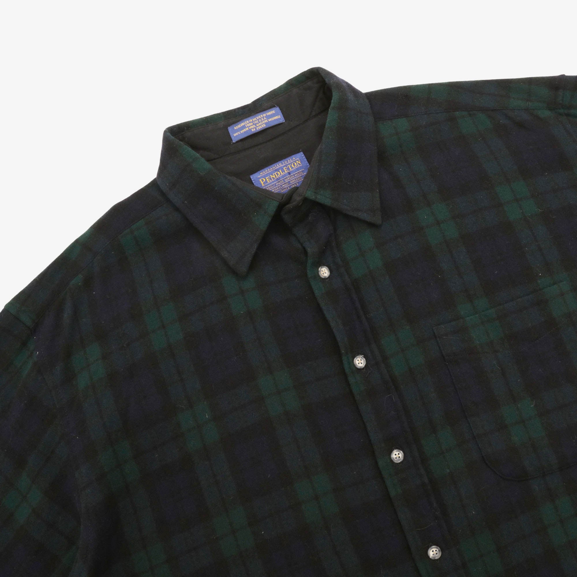 Lodge Wool Plaid Check Shirt