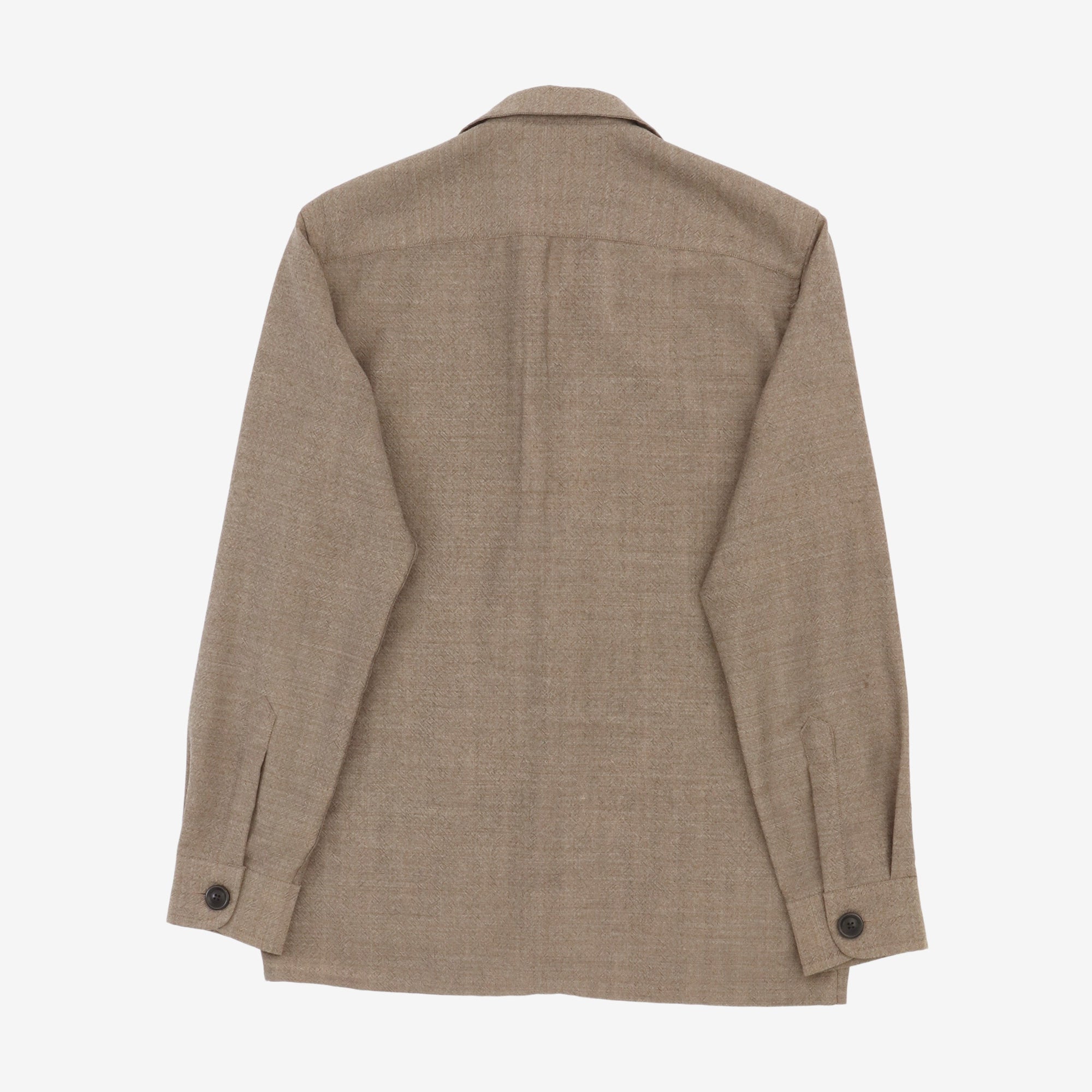 Notch Virgin Wool Overshirt