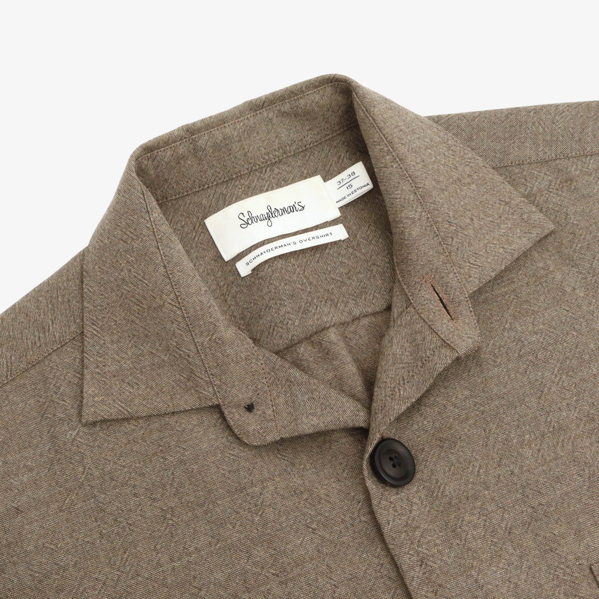 Notch Virgin Wool Overshirt