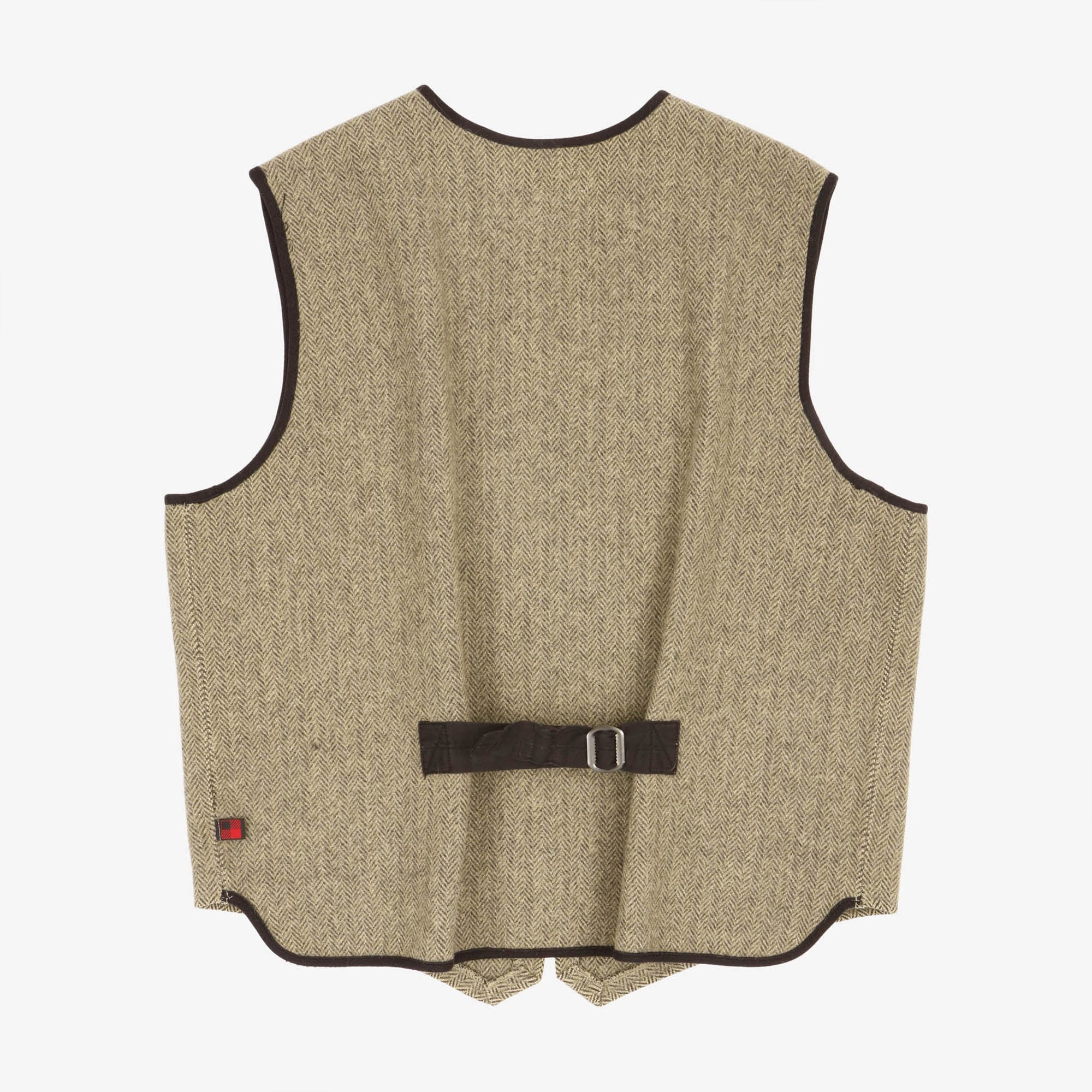 Herringbone Tweed Utility vest