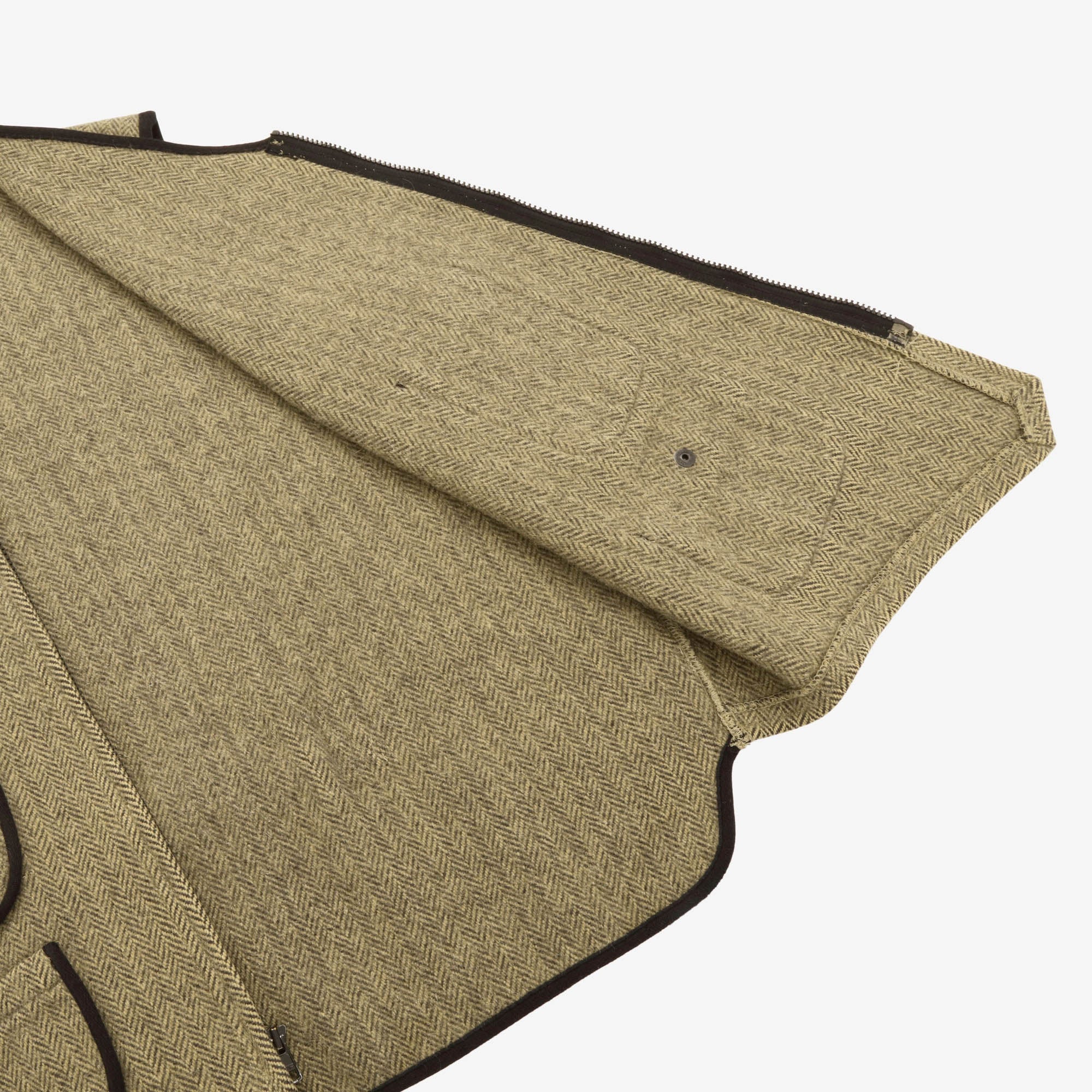 Herringbone Tweed Utility vest