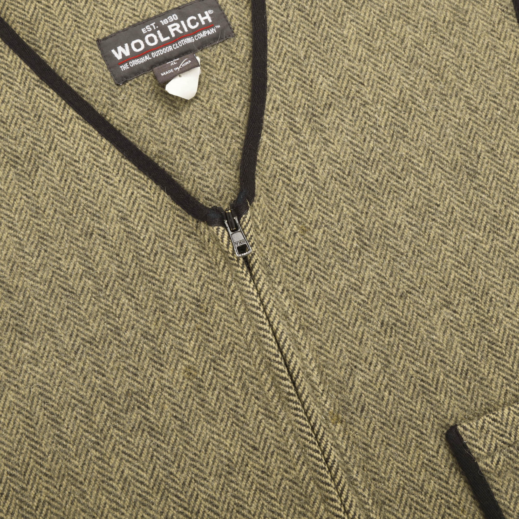 Herringbone Tweed Utility vest