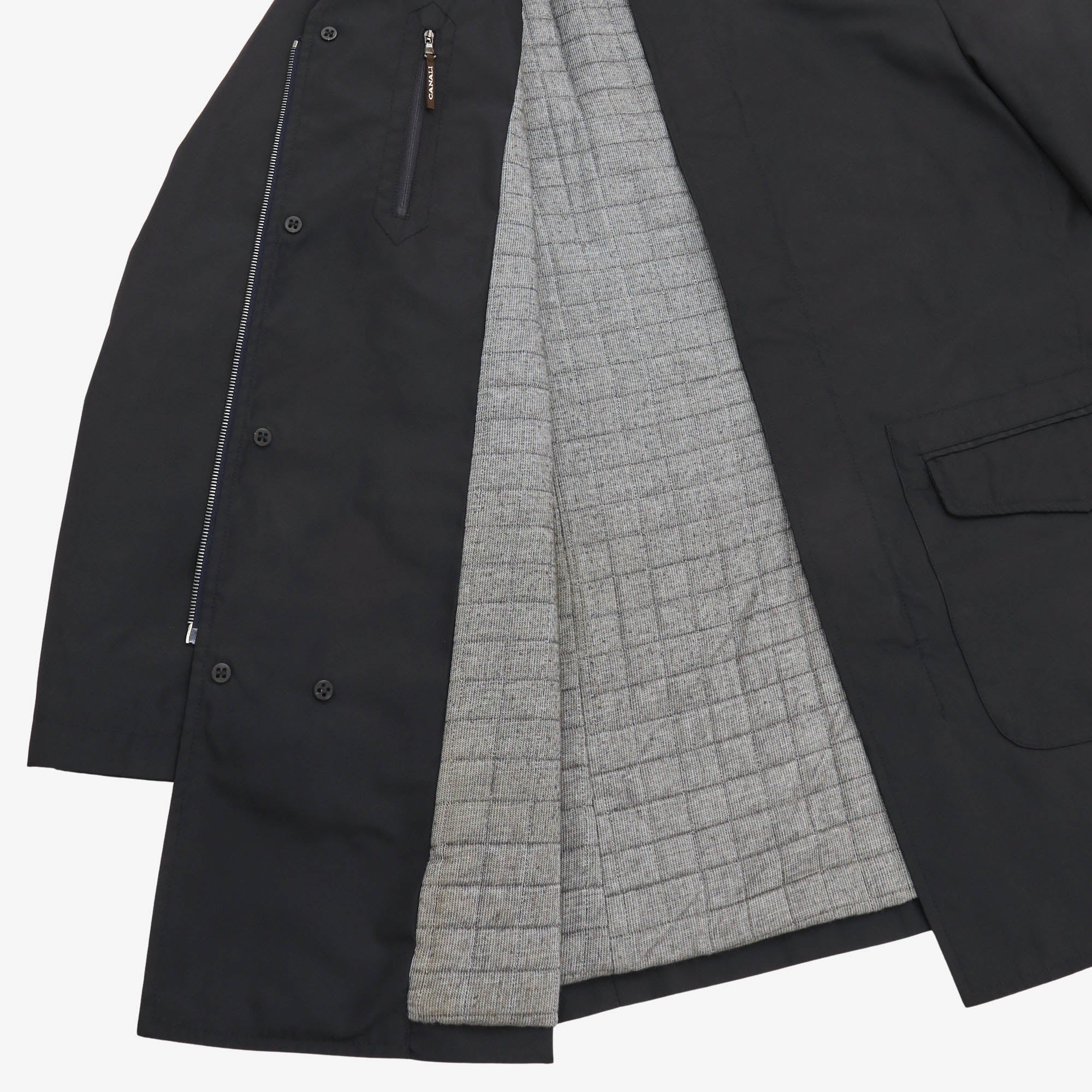 Quilted Car Coat
