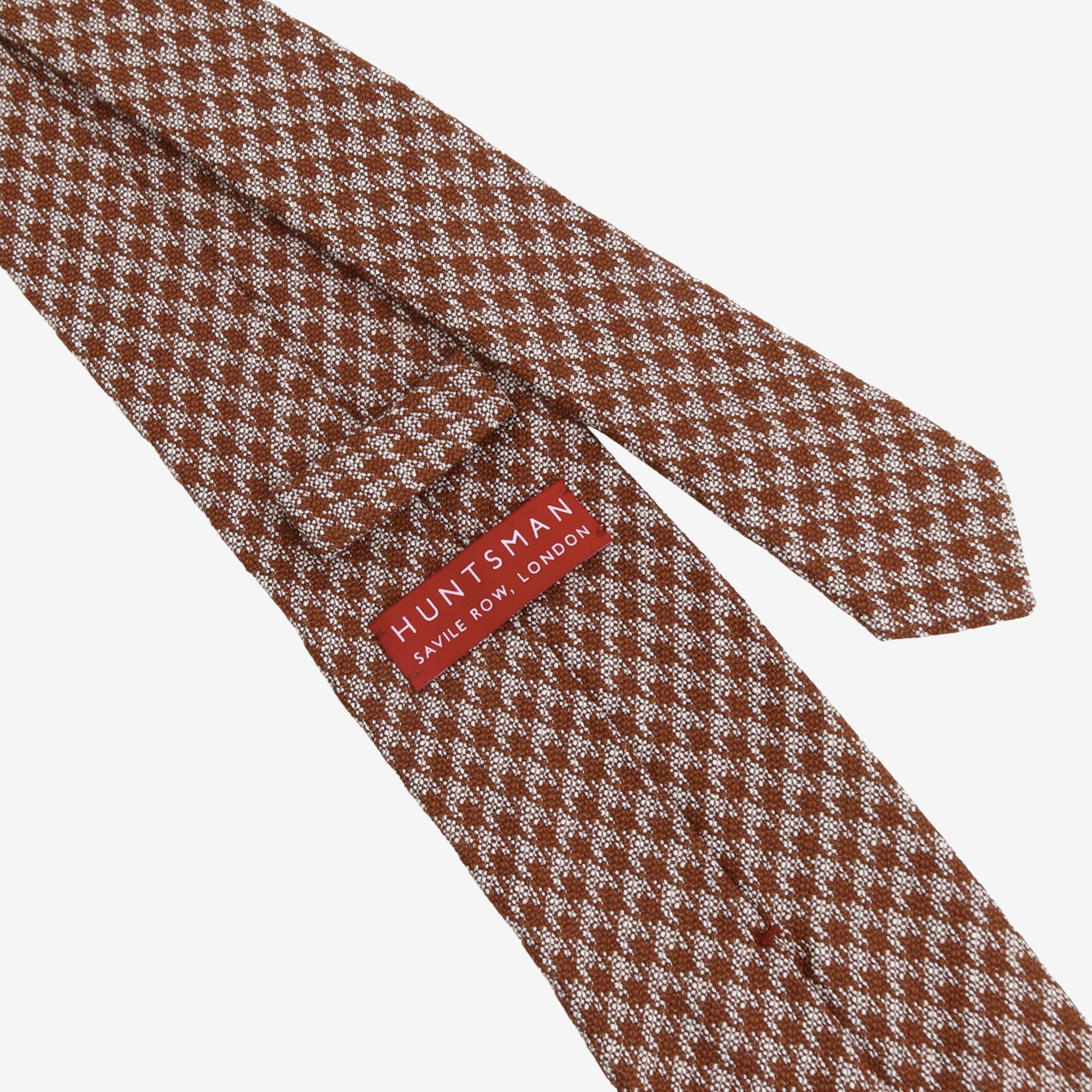 Houndstooth Silk Tie