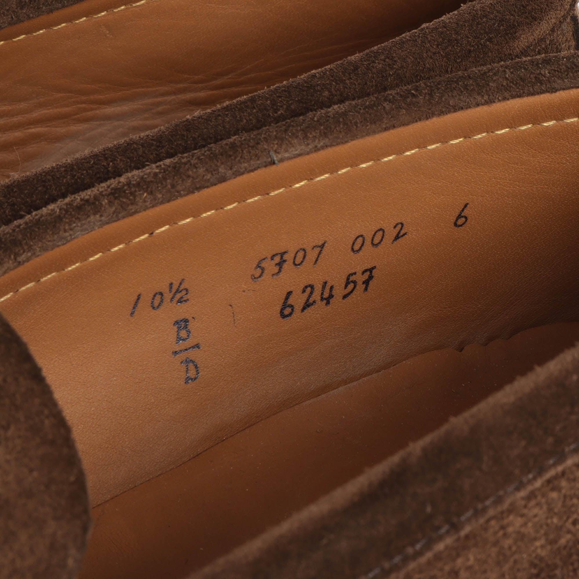 Unlined Suede Penny Loafer + Trees