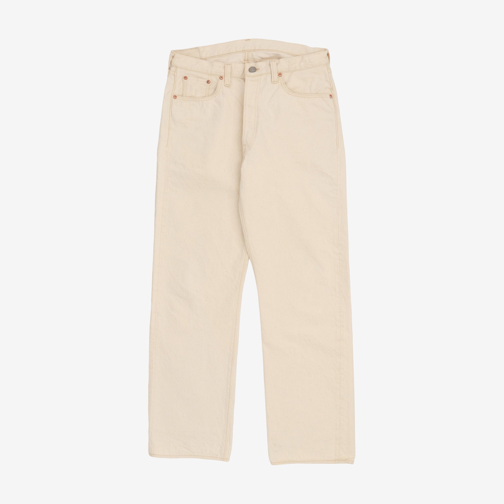 Wide Straight Selvedge Denim
