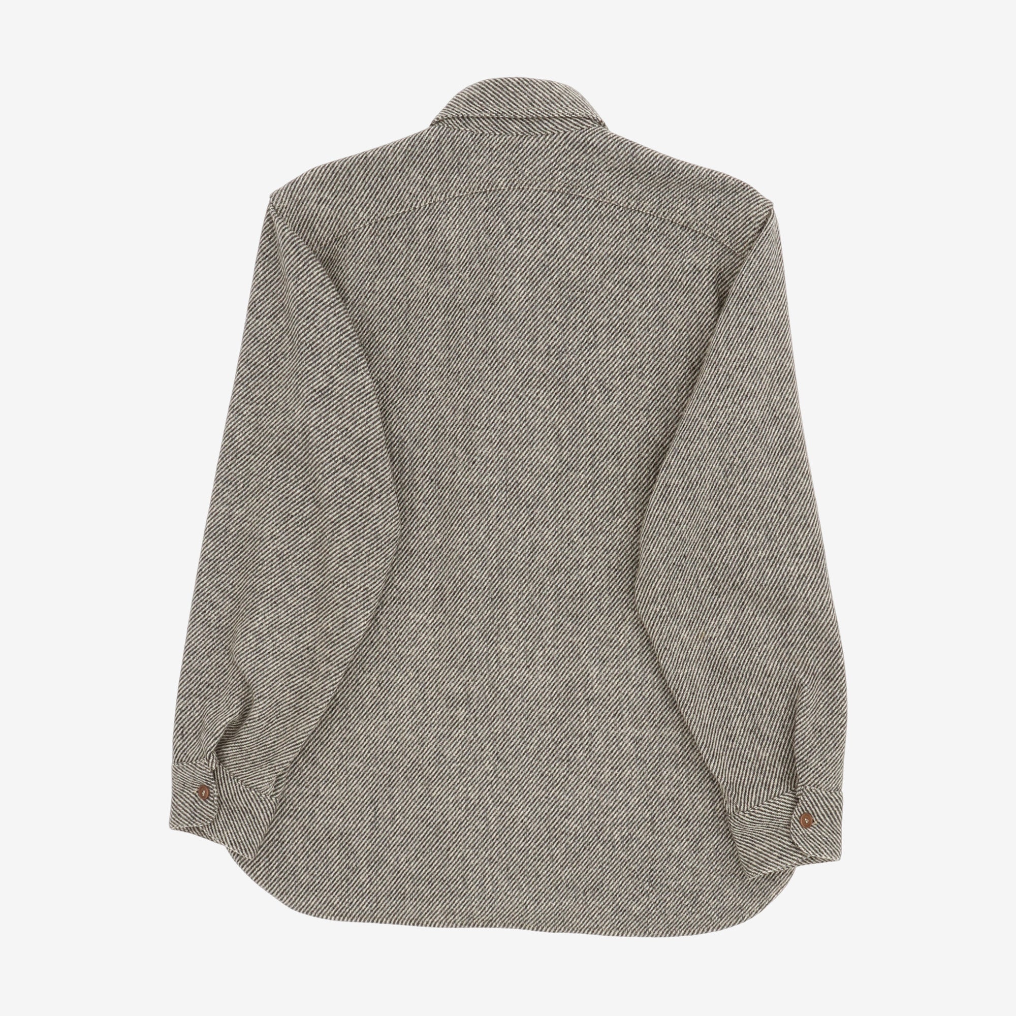 Wool Blend Work Shirt
