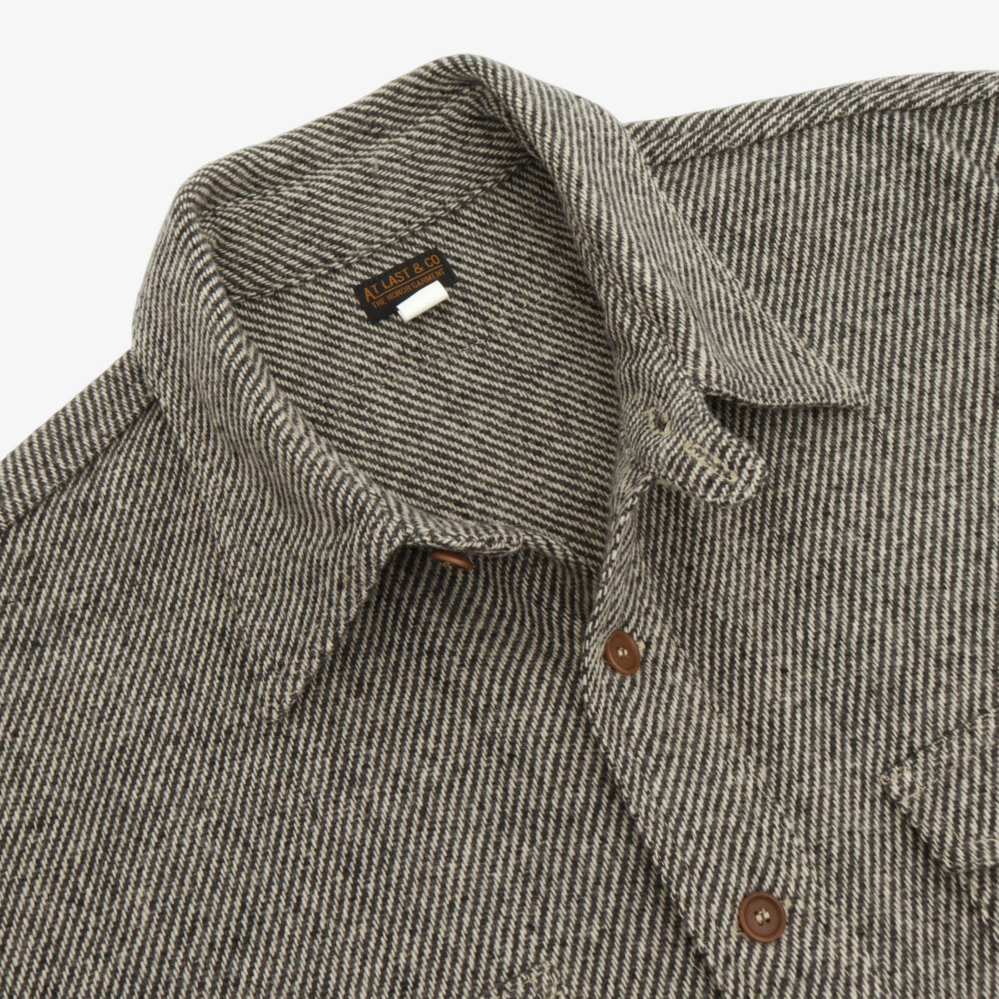 Wool Blend Work Shirt