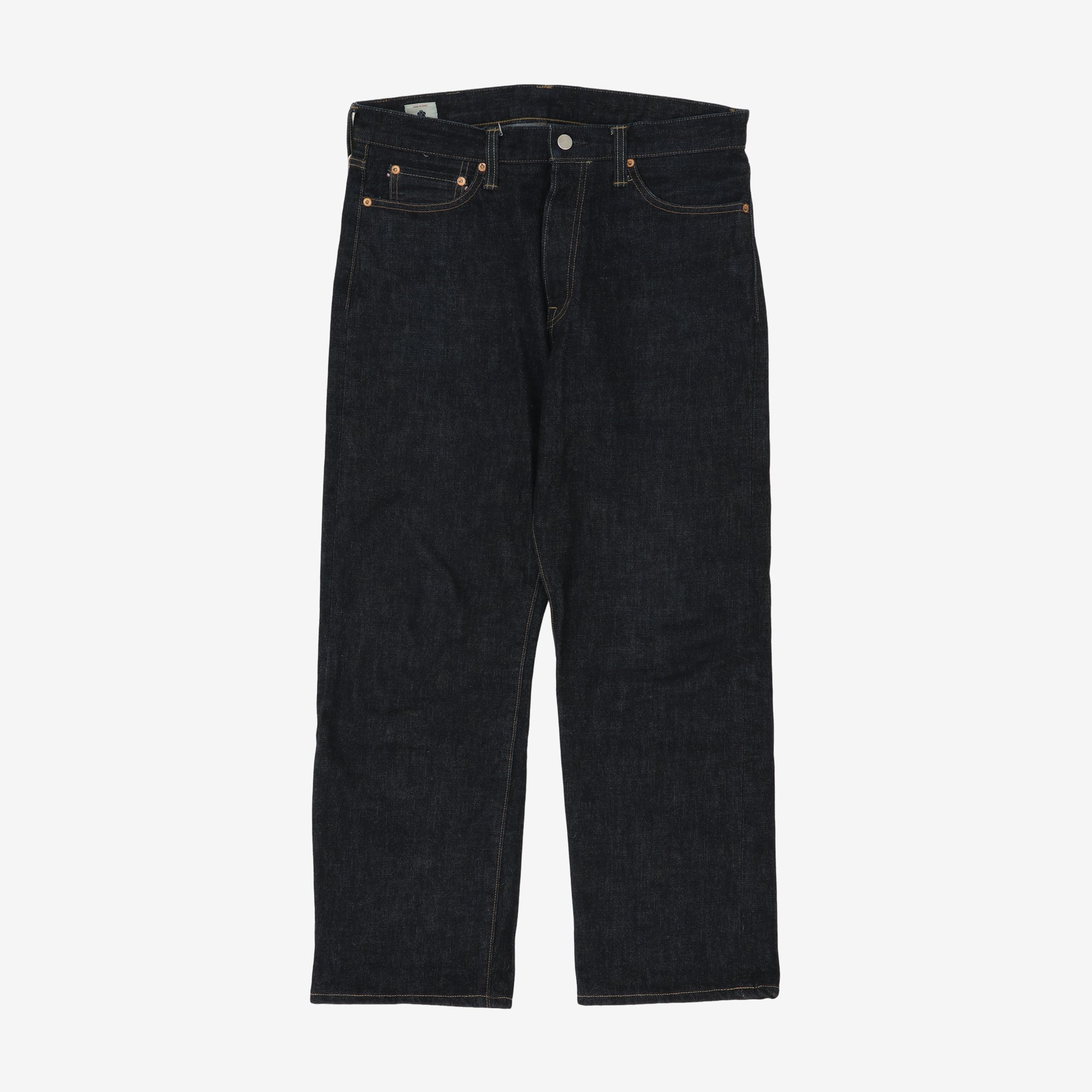 15.7oz Classic Straight Selvedge Jeans (34W X 28L)