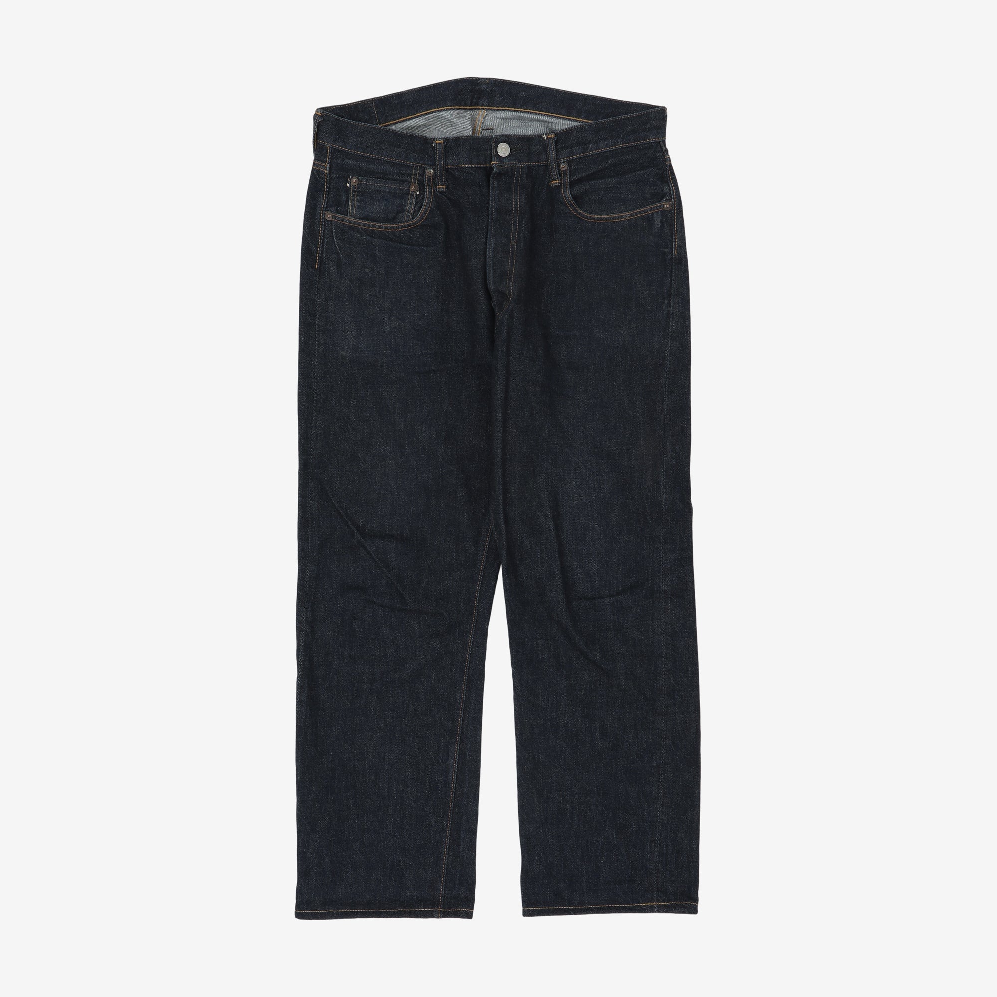 1103 13.7oz Clean Straight Selvedge Jeans (34W X 27.5L)