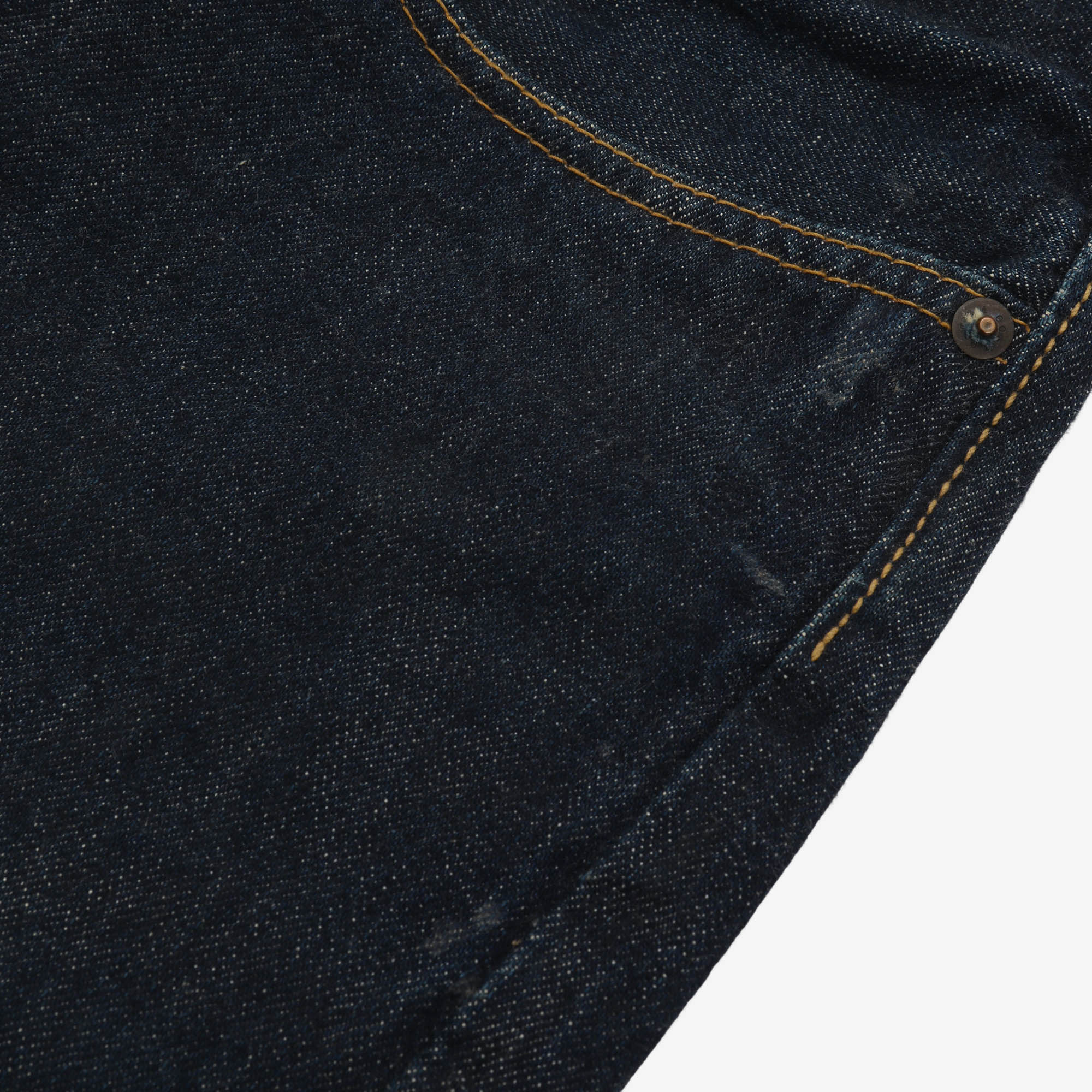1103 13.7oz Clean Straight Selvedge Jeans (34W X 27.5L)