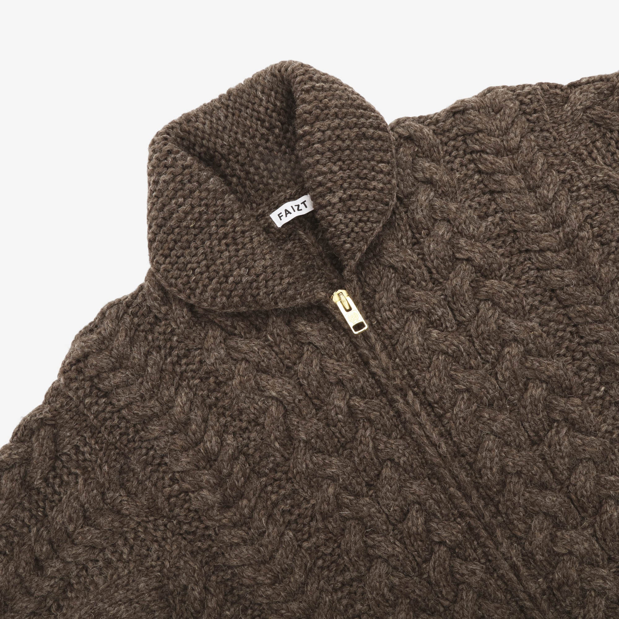 Cable Knit Cowichan Sweater