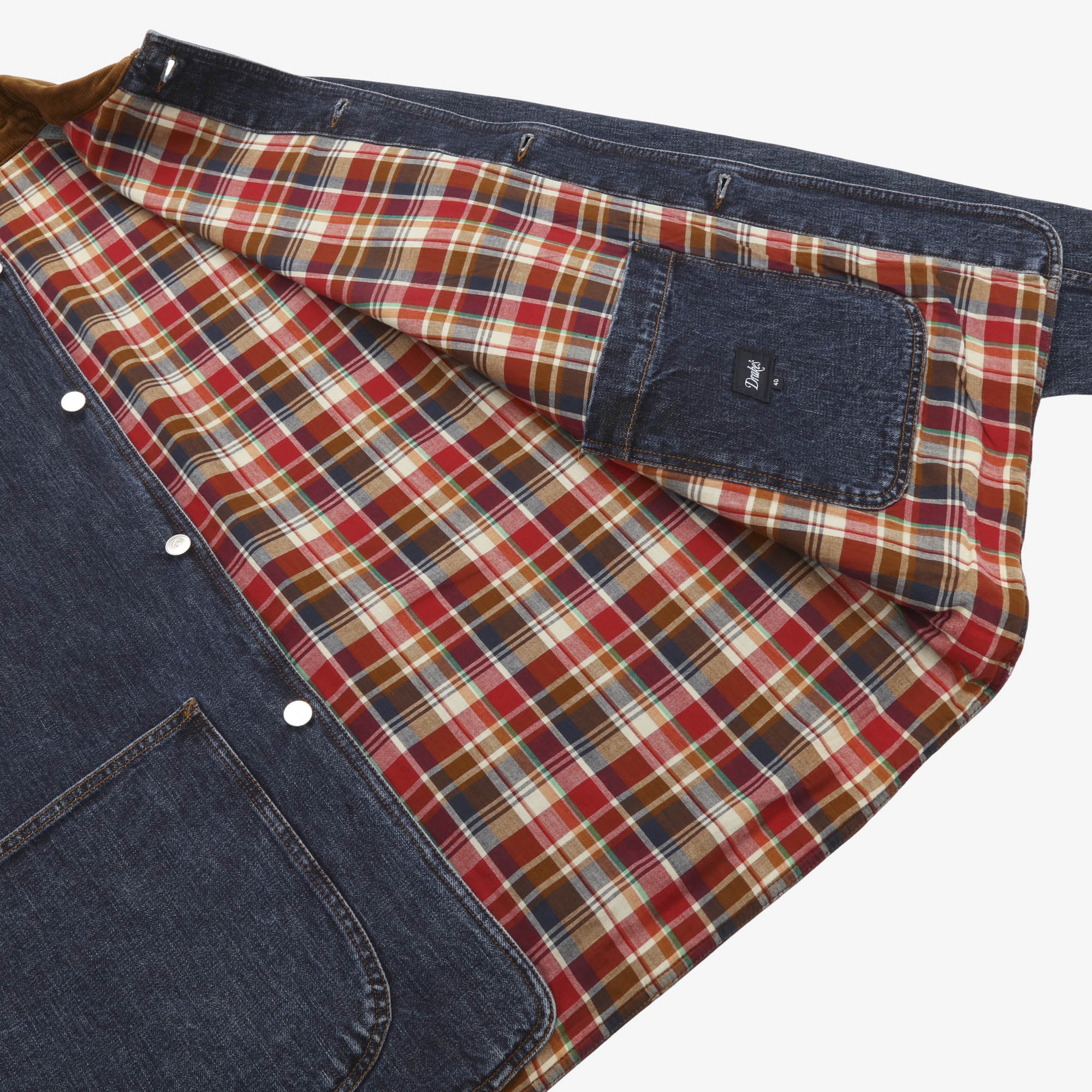 Stone Wash Denim Field Jacket