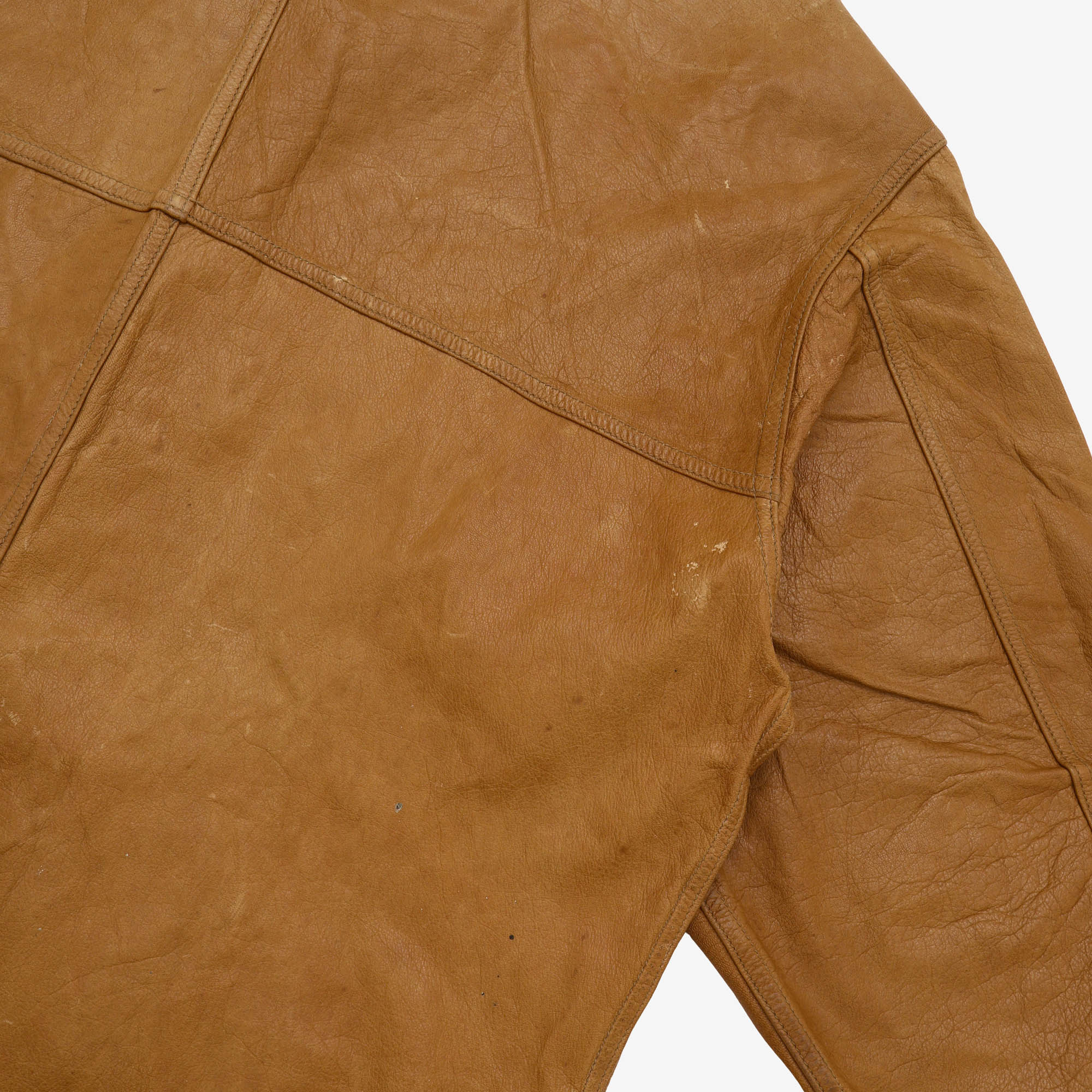 Reversible Leather Suede Utility Jacket (Tombolini)