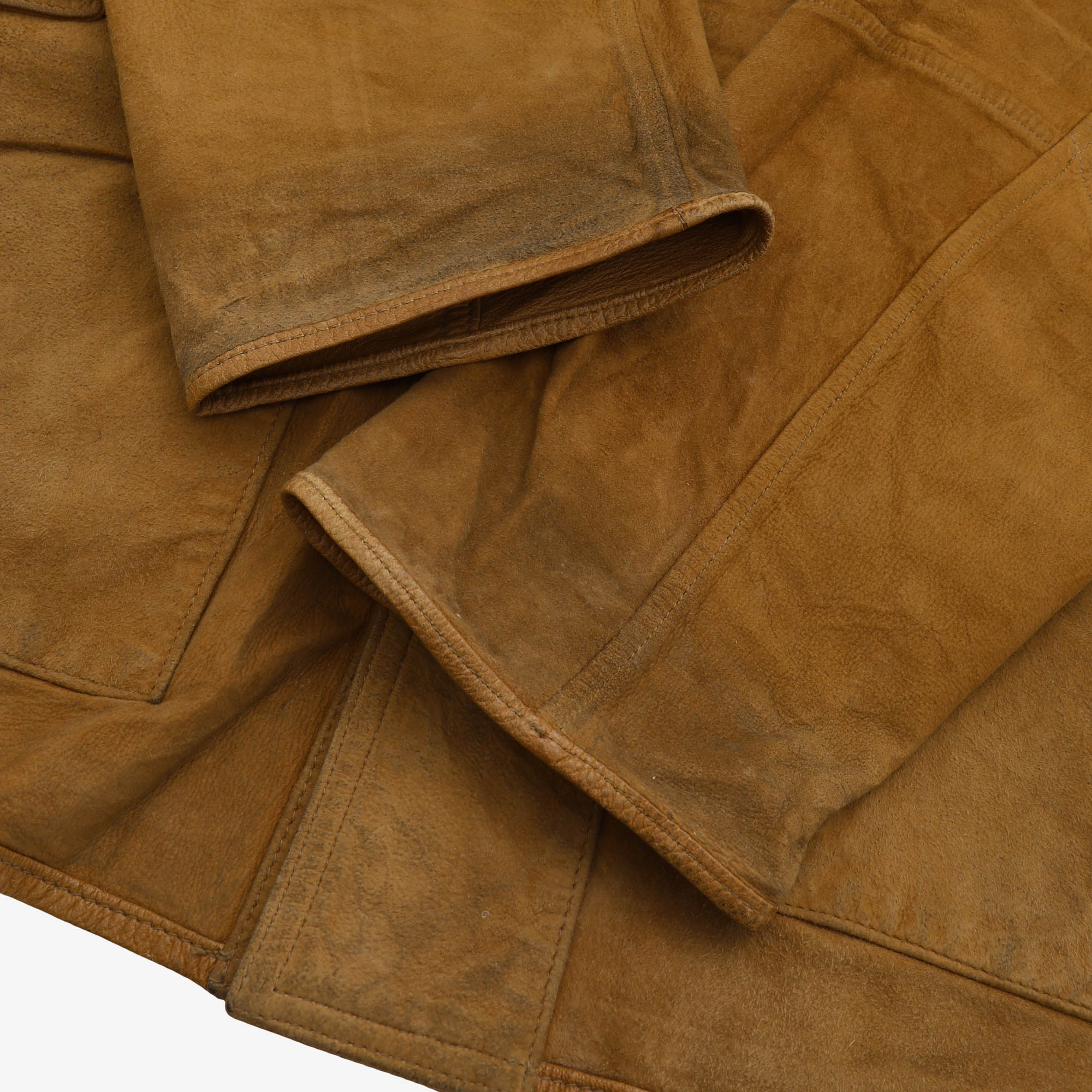 Reversible Leather Suede Utility Jacket (Tombolini)