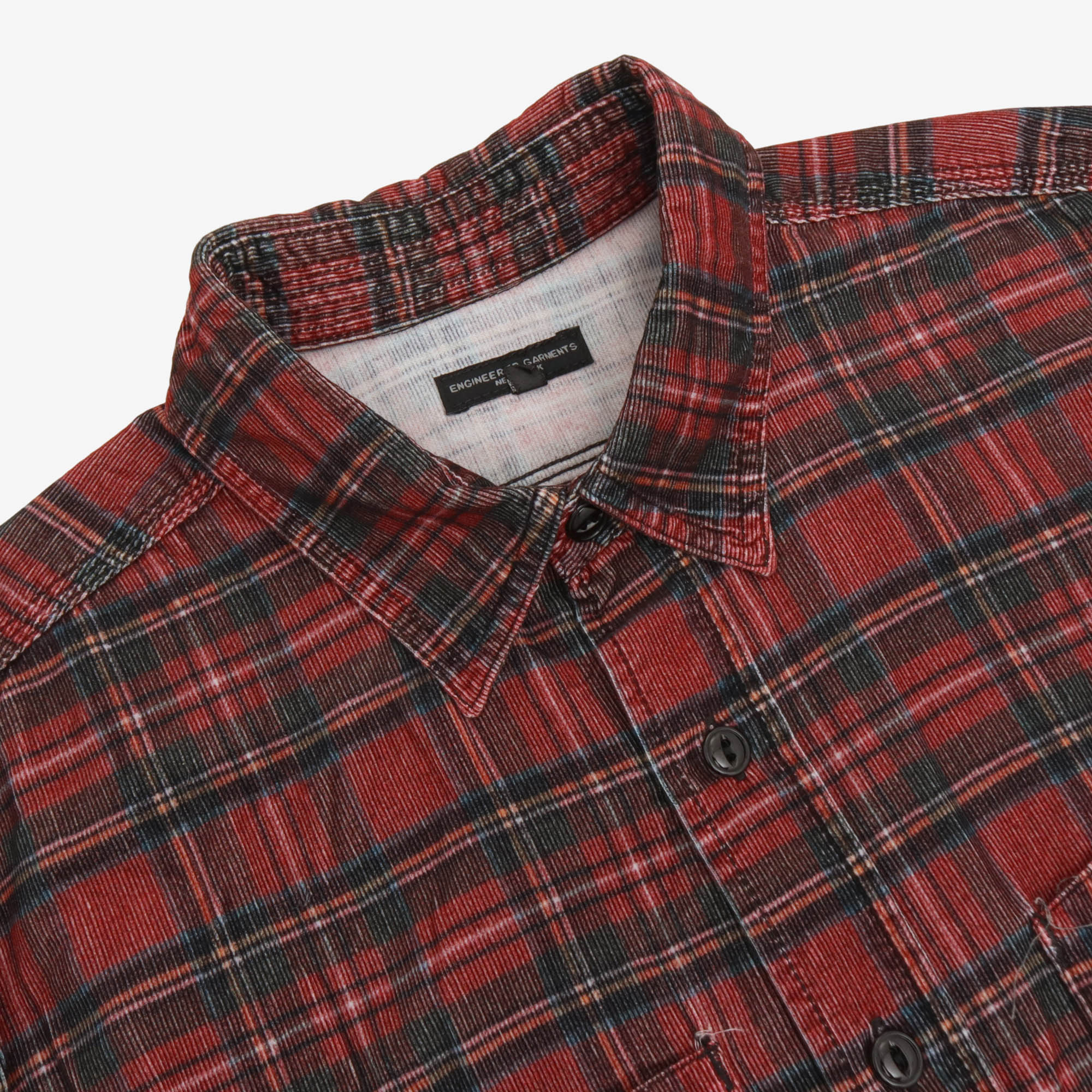 Cord Check Work Shirt