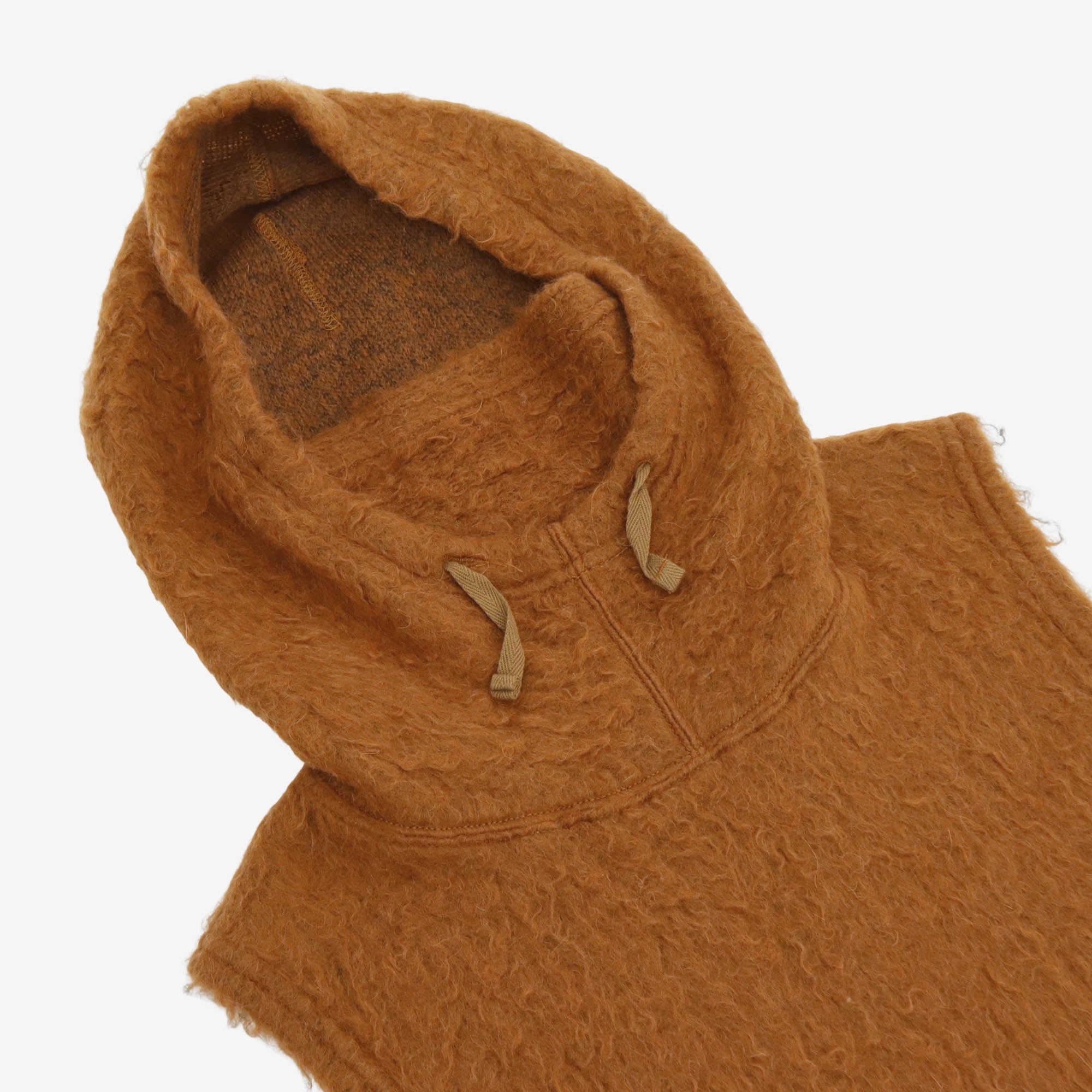 Solid Mohair Hooded Interliner