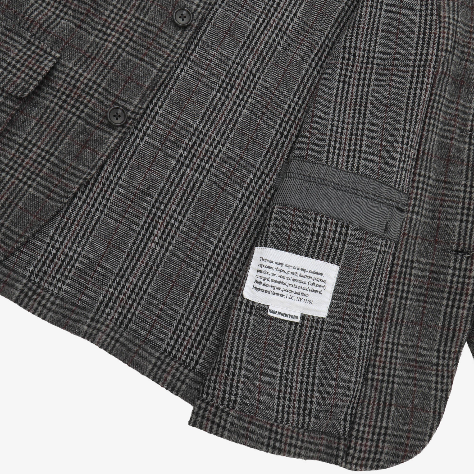 Glen Plaid Loiter Jacket