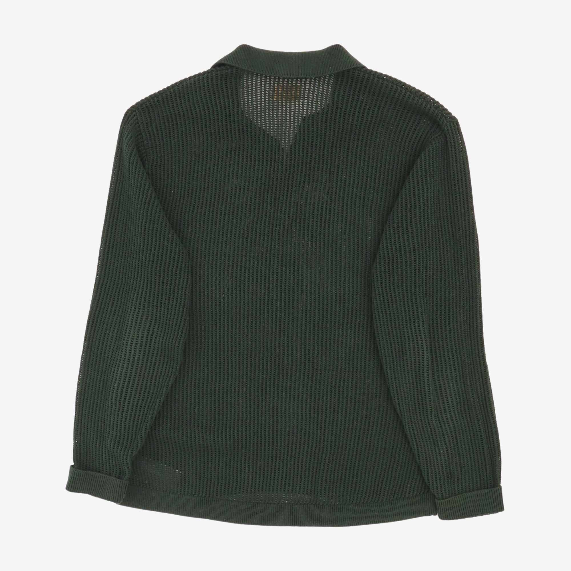 LS Mesh Knit Polo