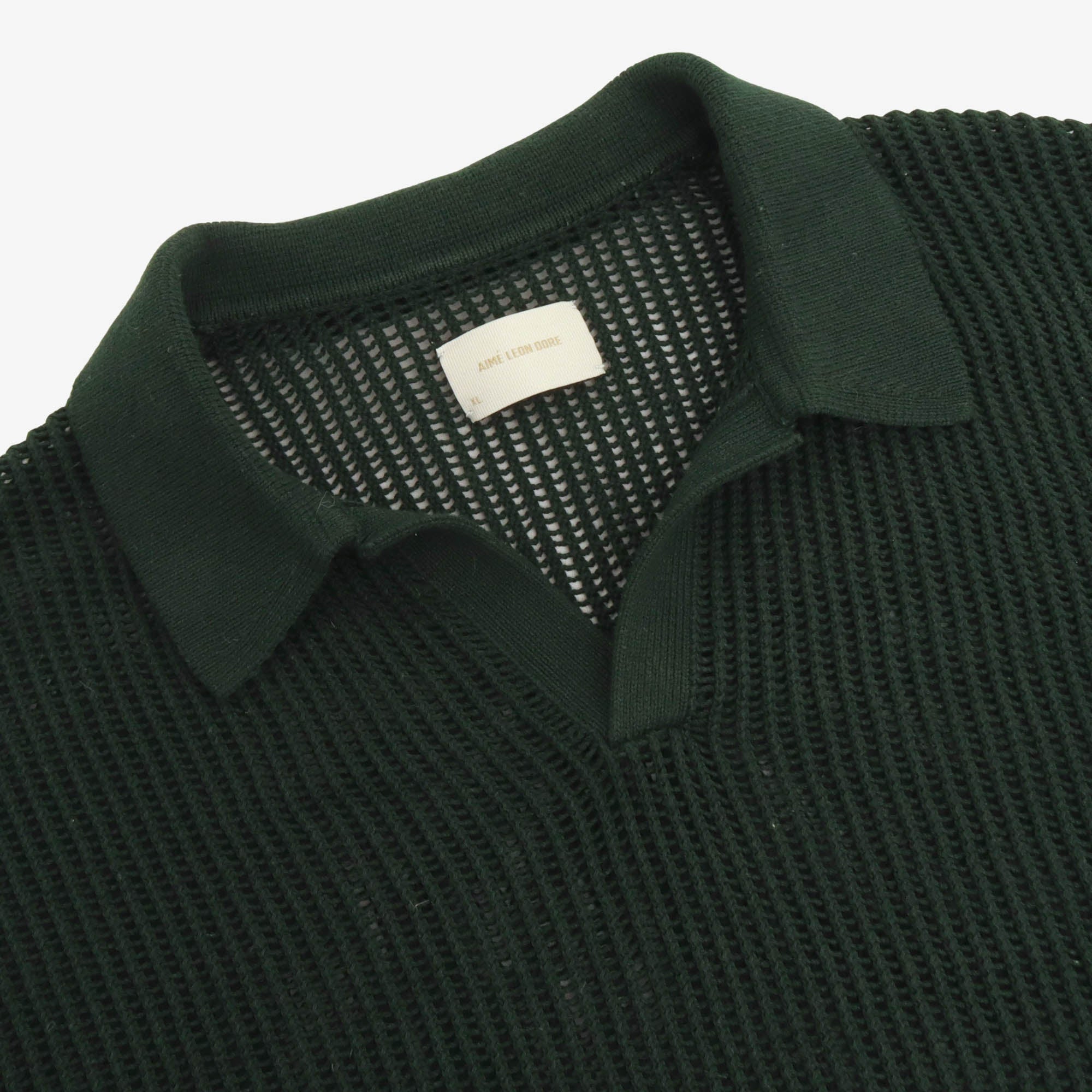 LS Mesh Knit Polo
