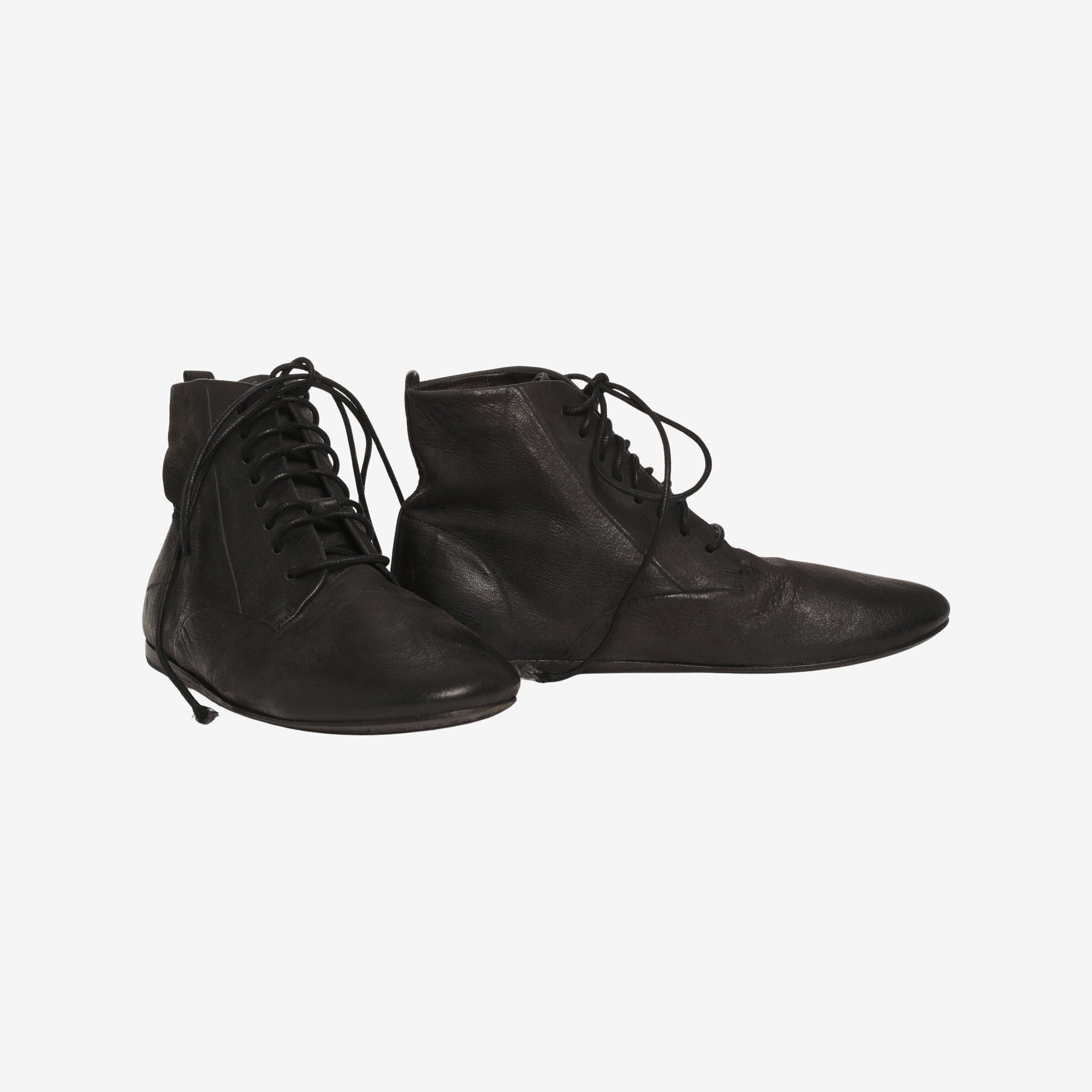 Filo Leather Lace Up Boots