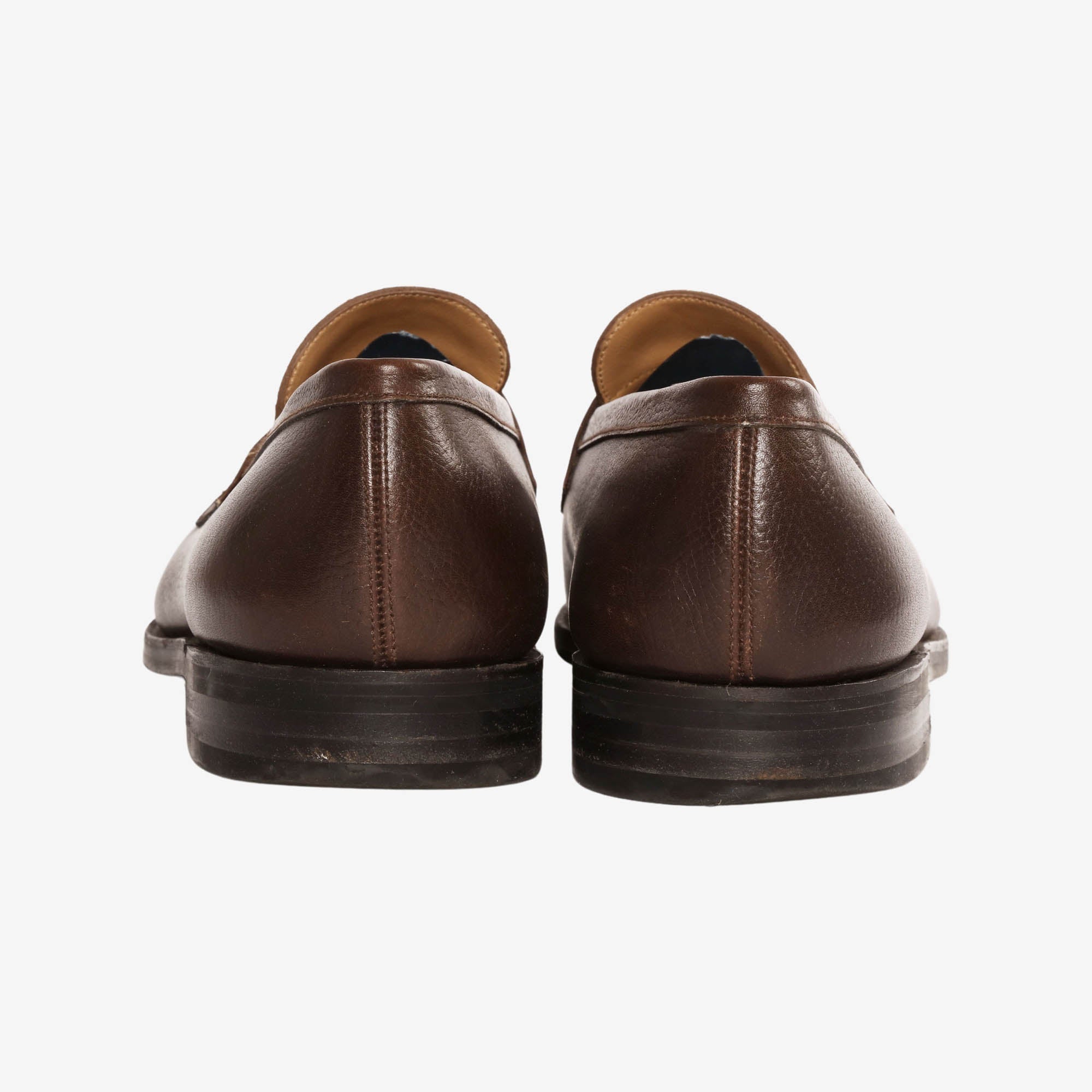 Leather Suede Penny Loafers + Trees
