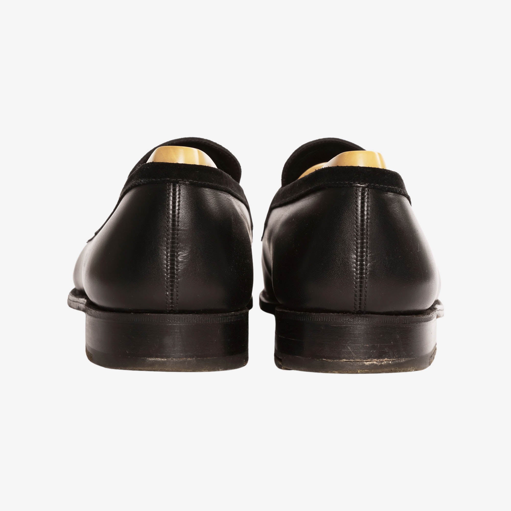 Leather Suede Penny Loafers + Trees