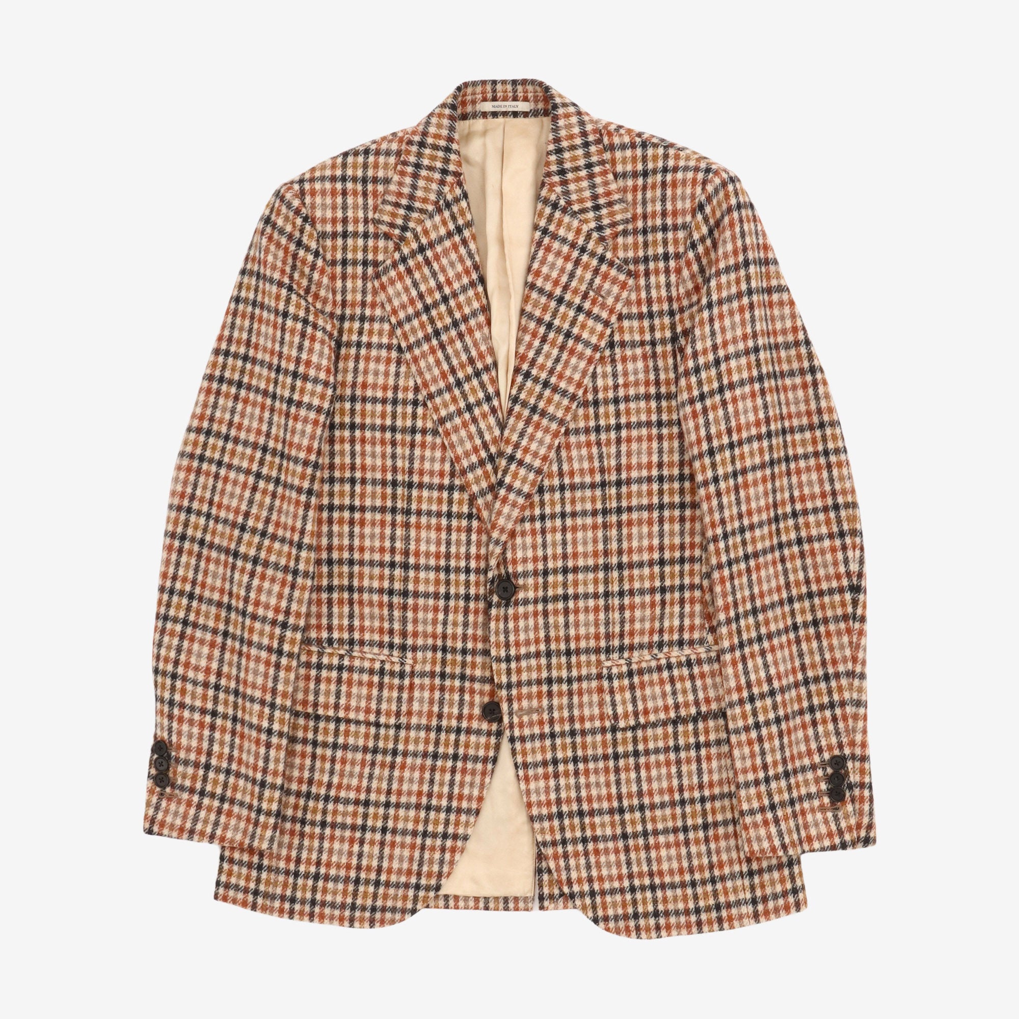 Jarvis Checked Wool Blazer