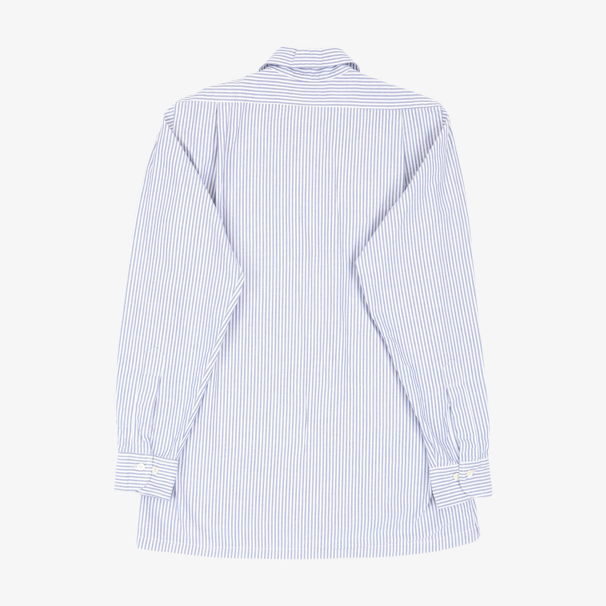Vertical Striped Oxford Leisure Shirt