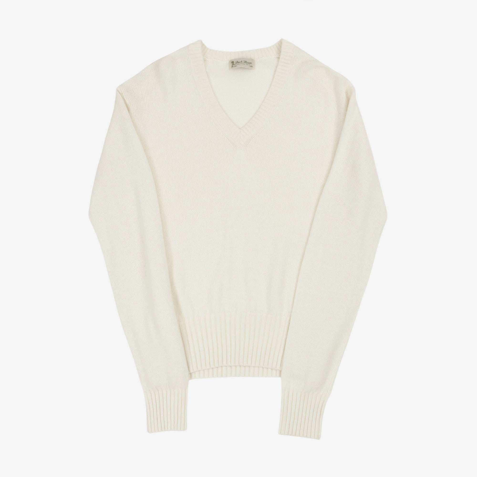 Biella Linen Wool V Neck