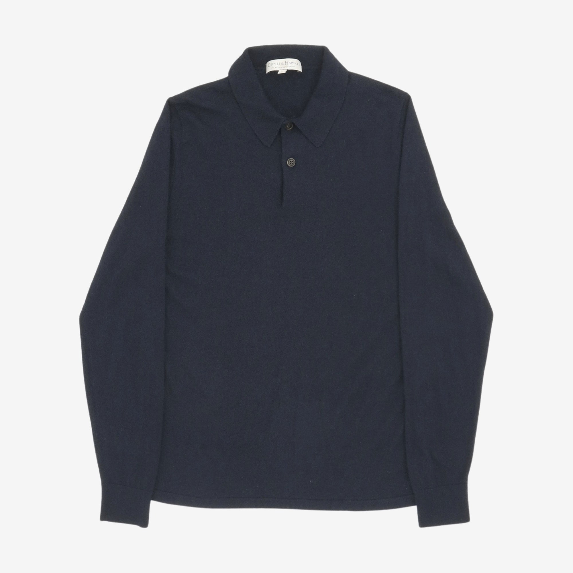 Cashmere LS Polo