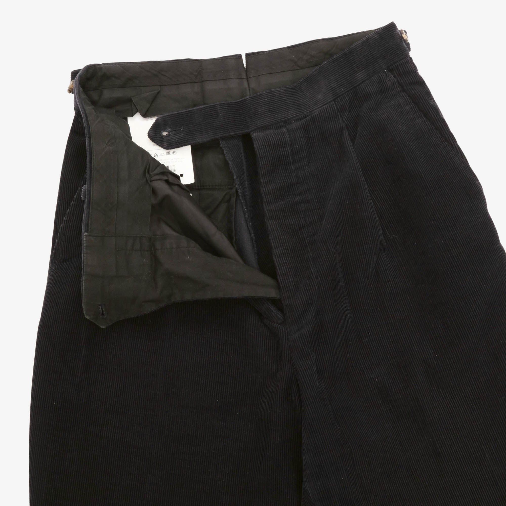 MTM Pleated Corduroy Trousers (26W X 29.5L)